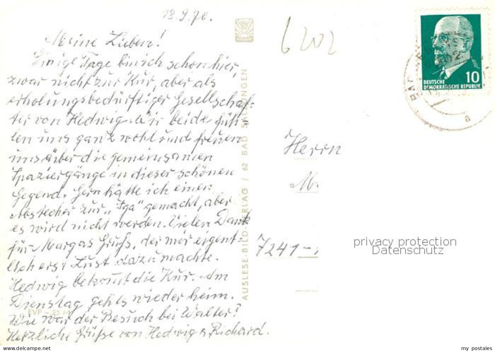 73863562 Bad Liebenstein Heinrich Mann Sanatorium Kurhaus Postamt Therapiegebaeu - Bad Liebenstein