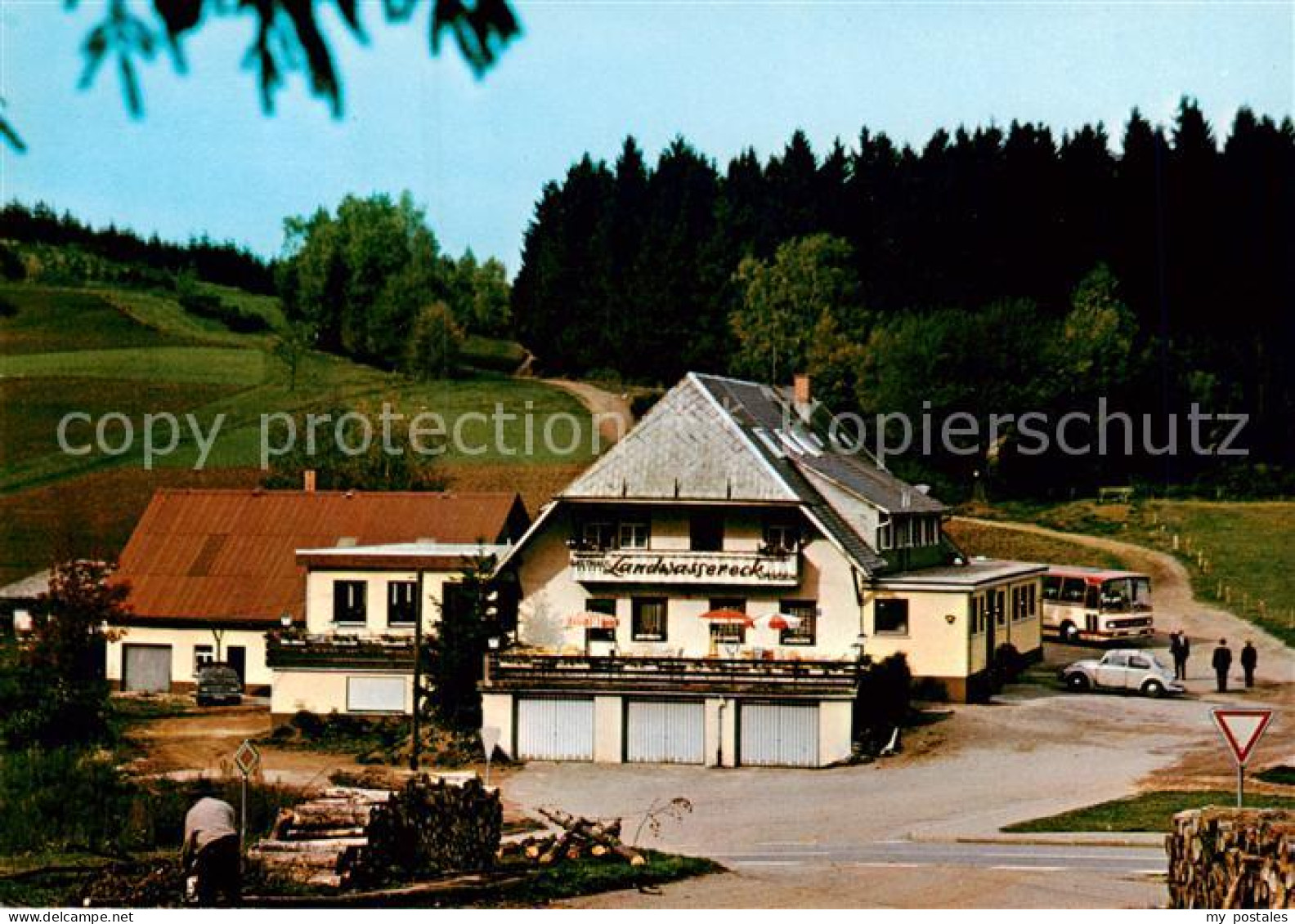 73863469 Oberprechtal Hoehengasthaus Und Pension Landwassereck Oberprechtal - Elzach