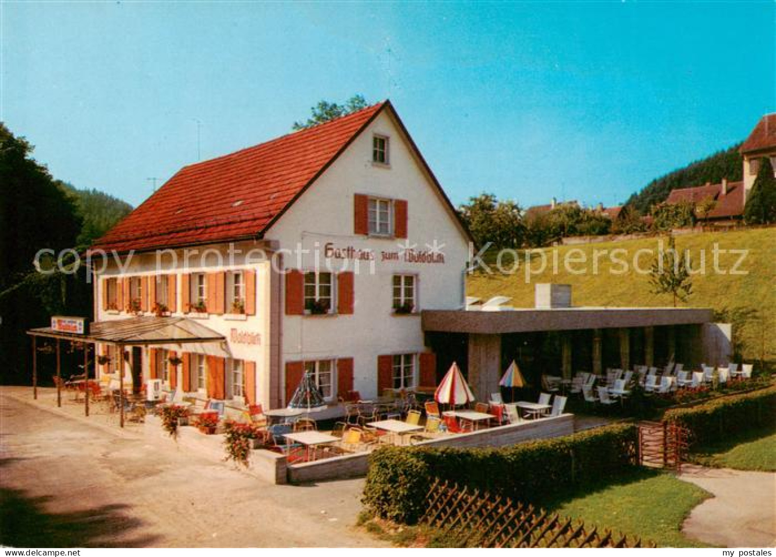 73863405 Schenkenzell Gasthaus Zum Waldblick Terrasse Schenkenzell - Sonstige & Ohne Zuordnung
