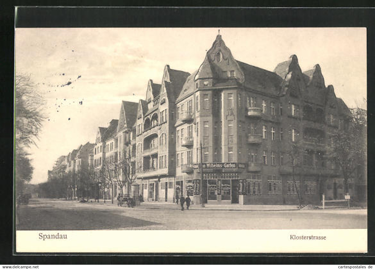 AK Spandau, Restaurant Wilhelms-Garten An Der Klosterstrasse  - Spandau