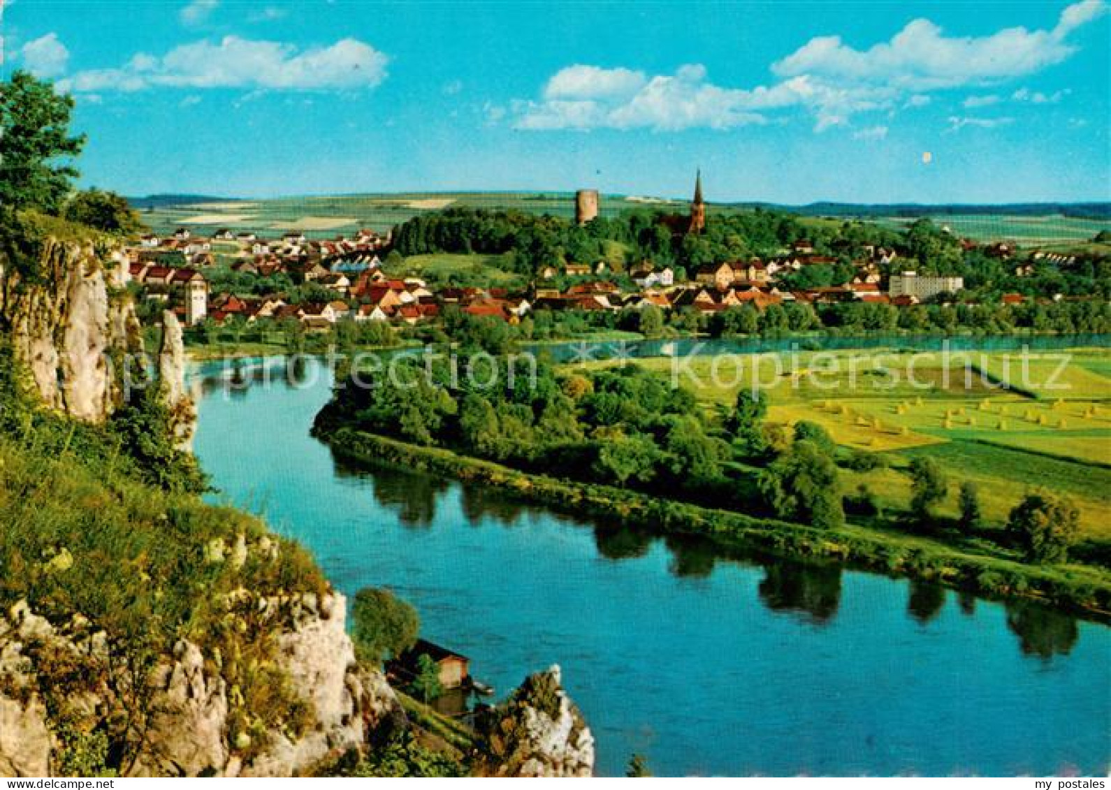 73829766 Bad Abbach Panorama Donaupartie Bad Abbach - Bad Abbach