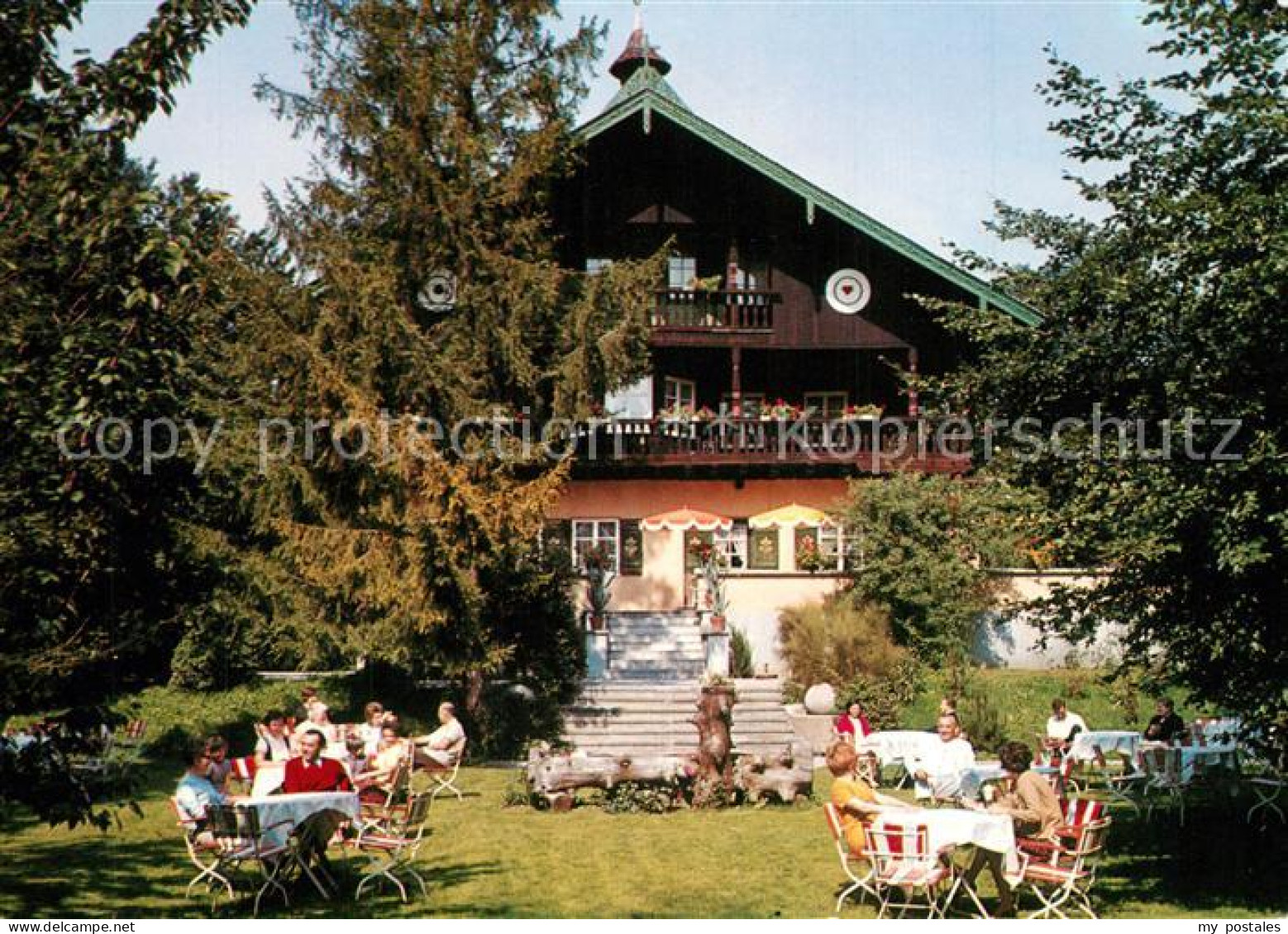 73324363 Bad Woerishofen Villa Am Zollhaus Cafe Restaurant Garten Bad Woerishofe - Bad Woerishofen