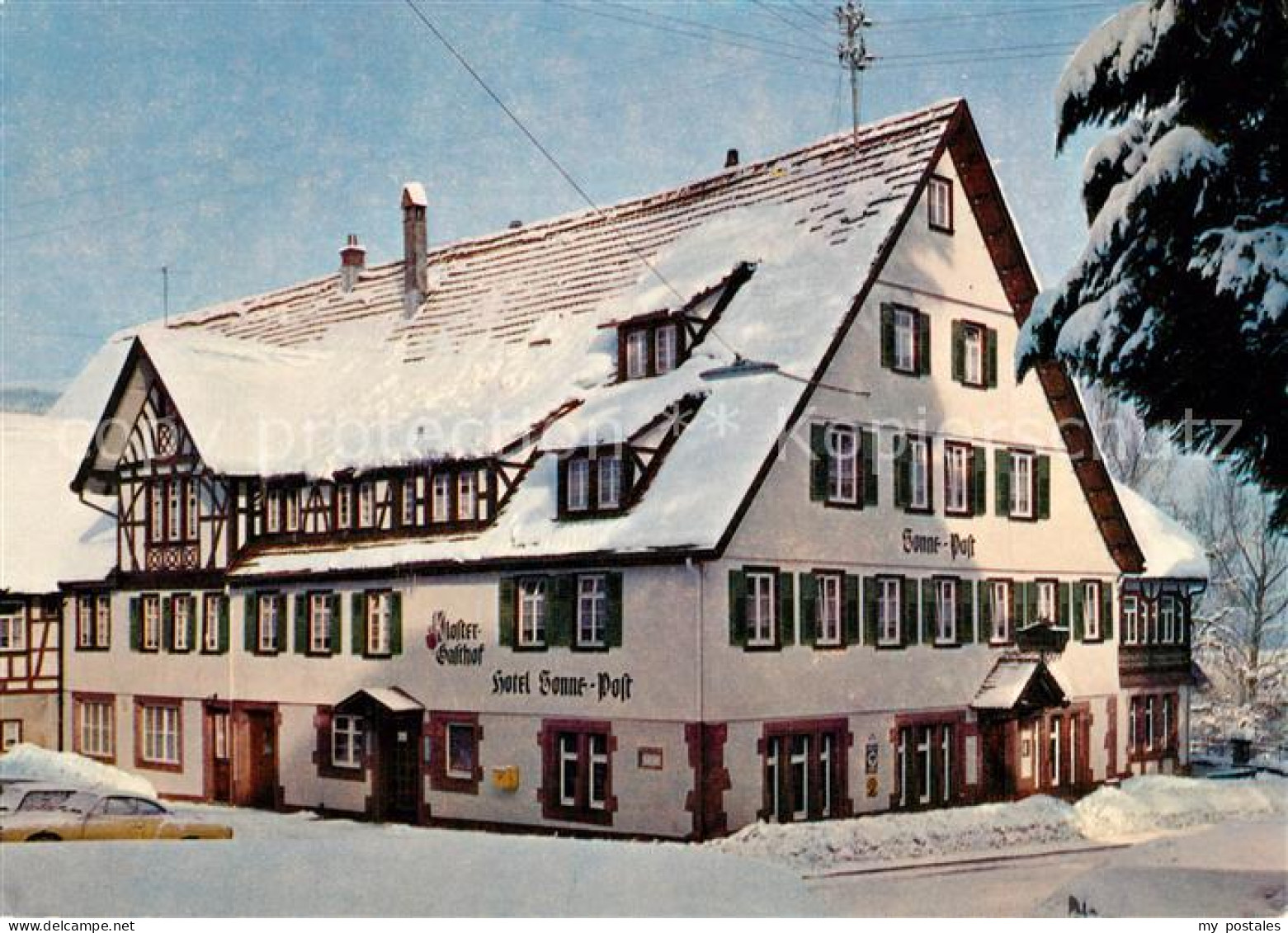 73324358 Klosterreichenbach Klostergasthof Hotel Sonne Post Schwarzwald Klosterr - Baiersbronn