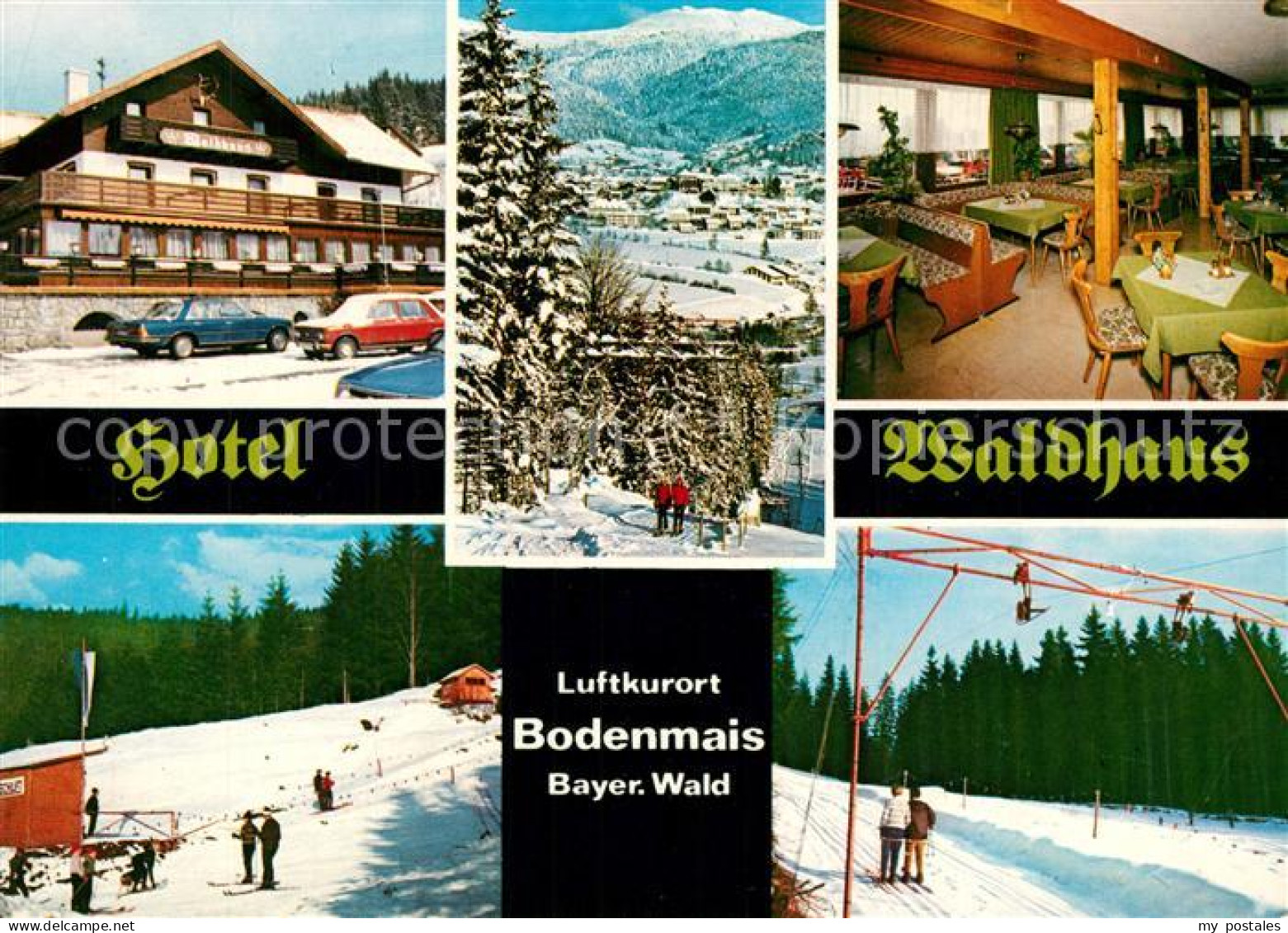 73324309 Bodenmais Hotel Waldhaus Luftkurort Bayerischer Wald Wintersport Skilif - Bodenmais
