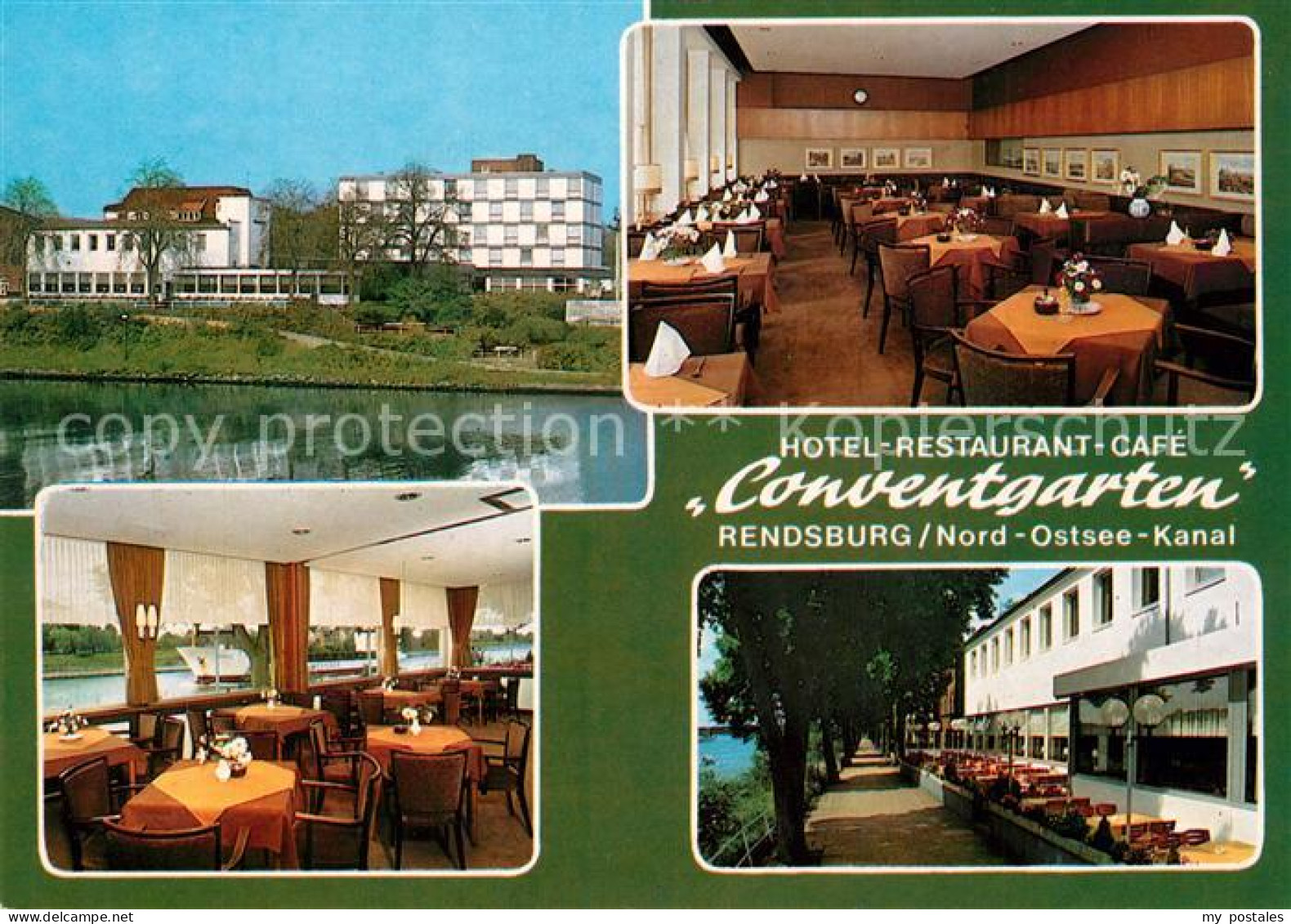 73324256 Rendsburg Hotel Restaurant Cafe Conventgarten Nord Ostsee Kanal Rendsbu - Rendsburg