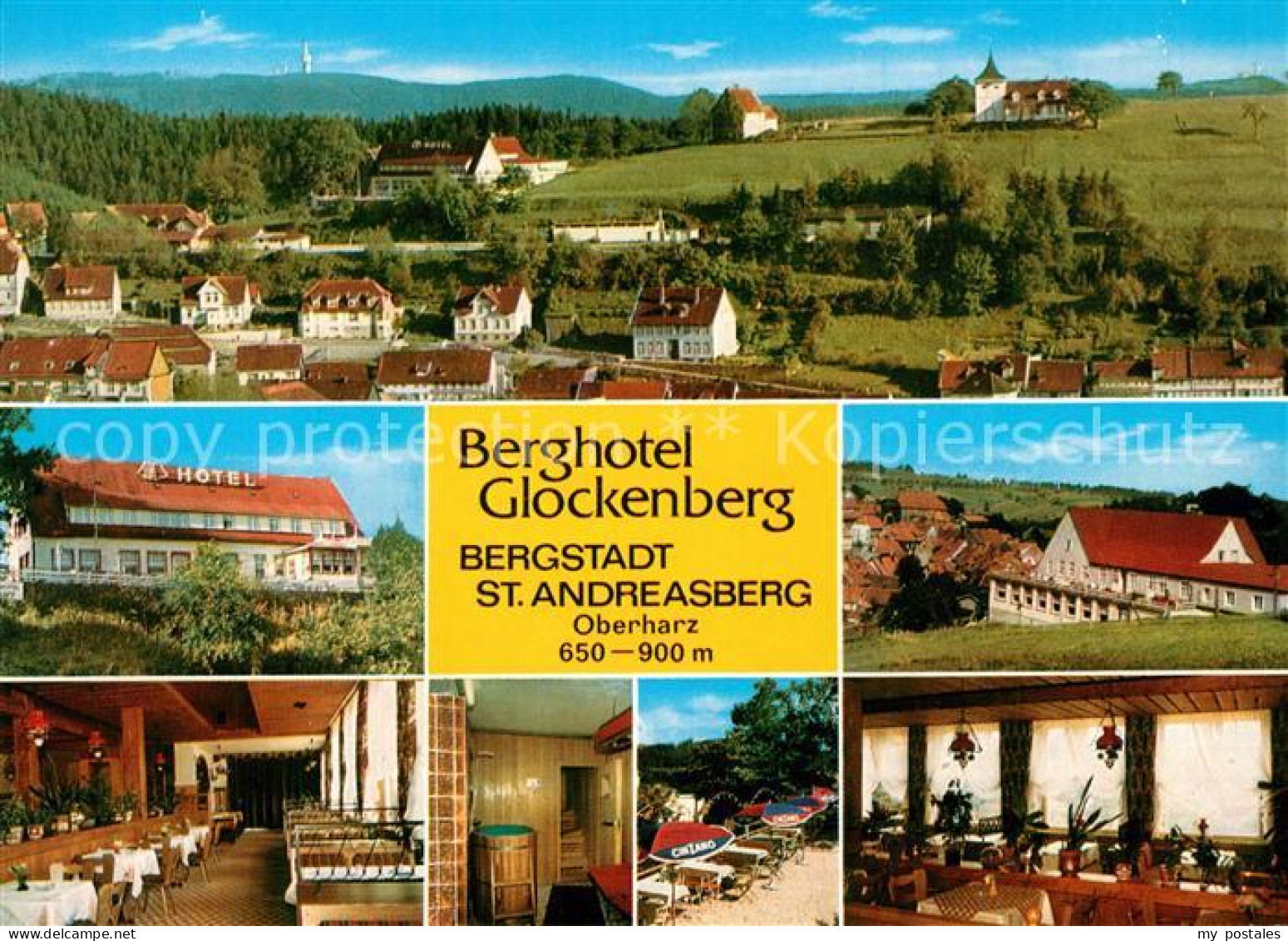 73324217 St Andreasberg Harz Teilansichten Bergstadt Berghotel Glockenberg St An - St. Andreasberg