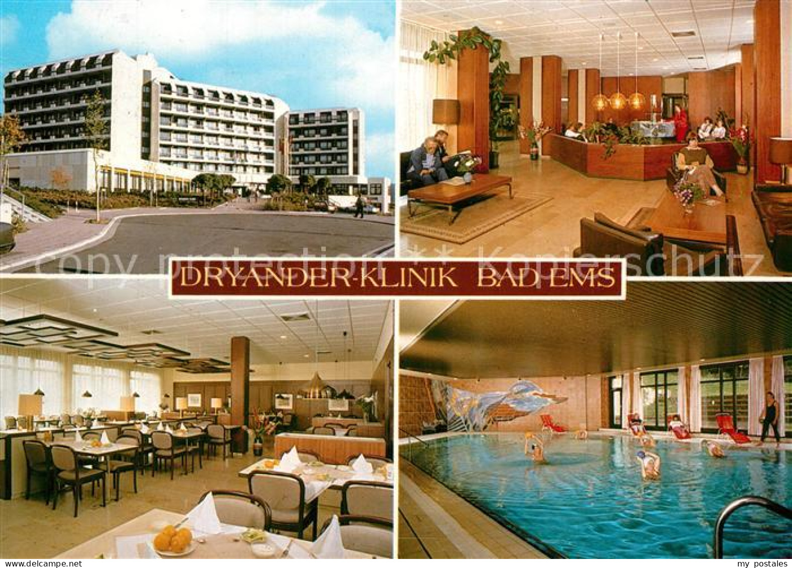 73324152 Bad Ems Dryander Klinik Speiseraum Hallenbad Foyer Bad Ems - Bad Ems