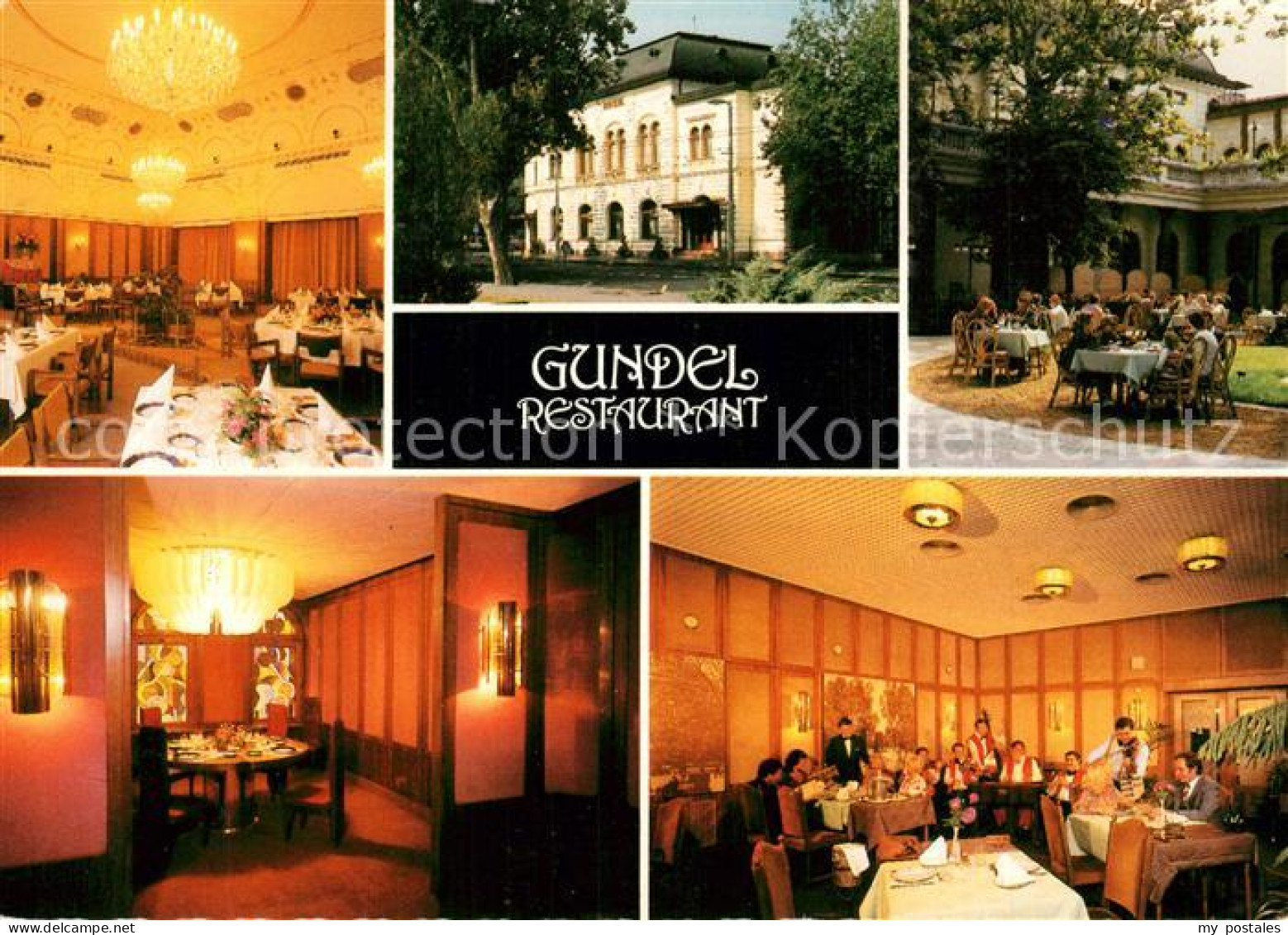 73323827 Budapest Gundel Restaurant Sondersaele Garten Zigeunermusik Budapest - Hongrie