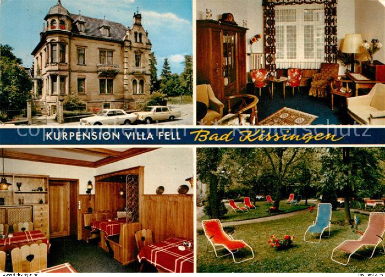 73323672 Bad Kissingen Kurpension Villa Fell Liegewiese Bad Kissingen - Bad Kissingen