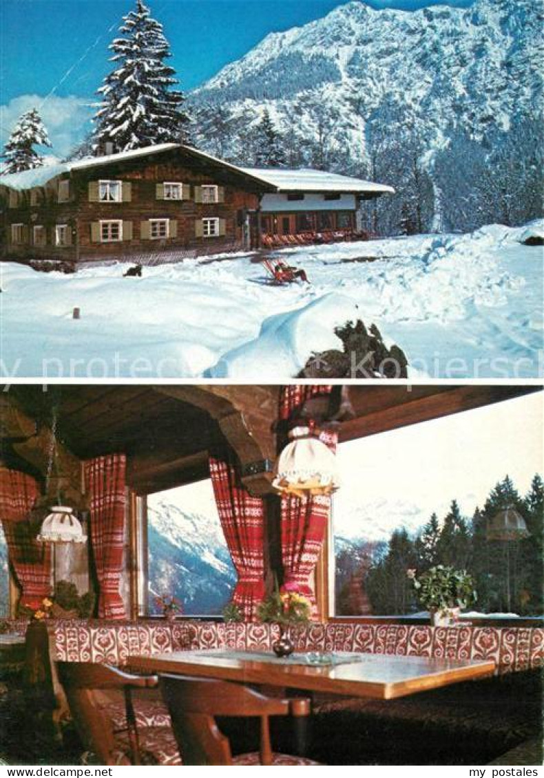 73323646 Oberstdorf Gasthaus Laiter Winterlandschaft Allgaeuer Alpen Oberstdorf - Oberstdorf