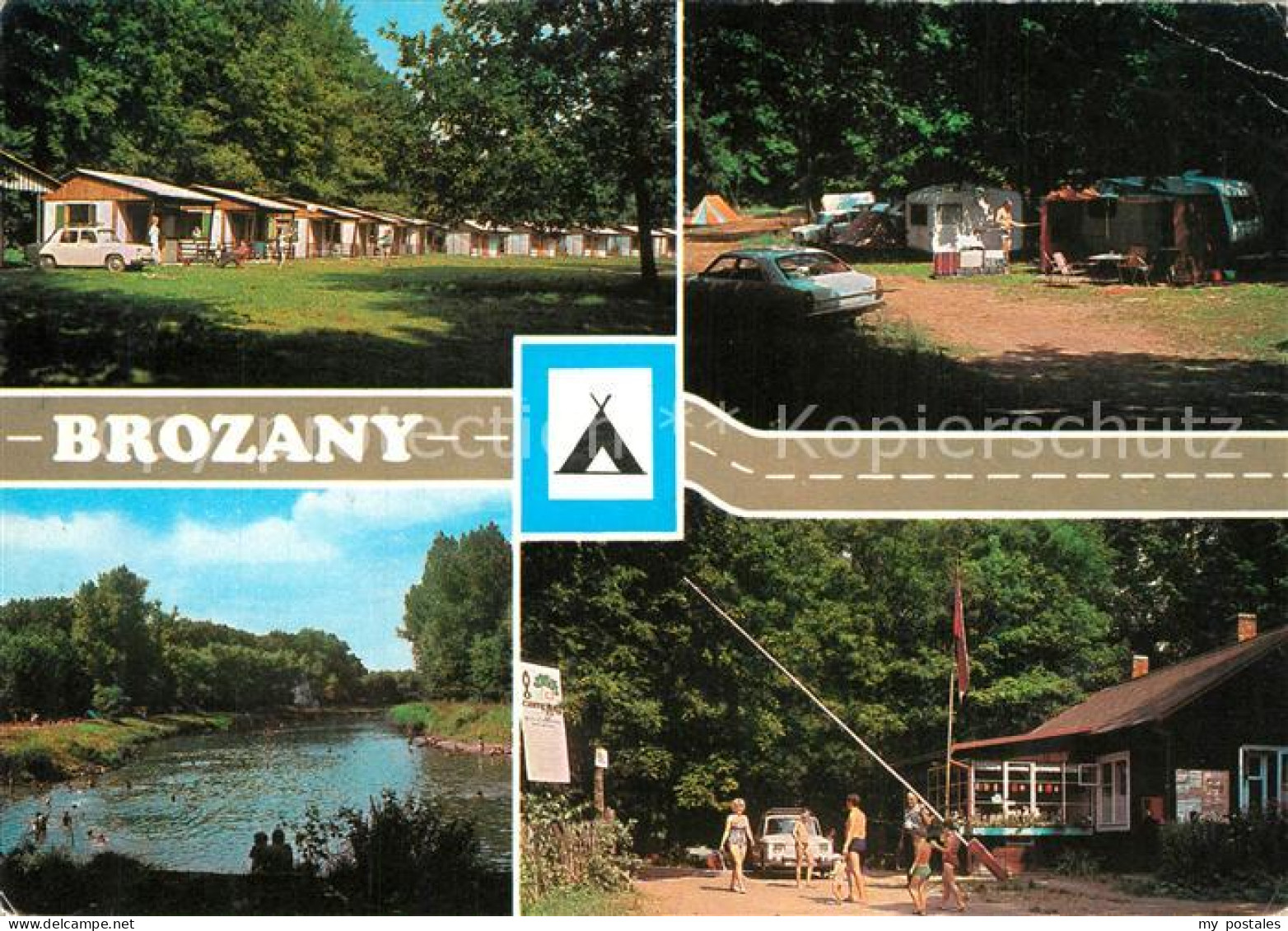 73323527 Brozany Autocamping Na Rece Ohri Brozany - Czech Republic