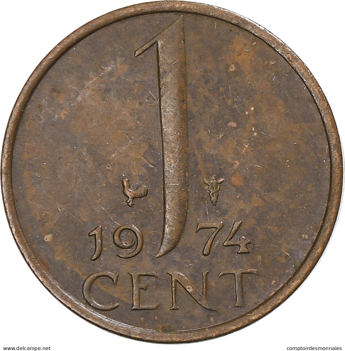 Pays-Bas, Cent, 1974 - 1948-1980 : Juliana