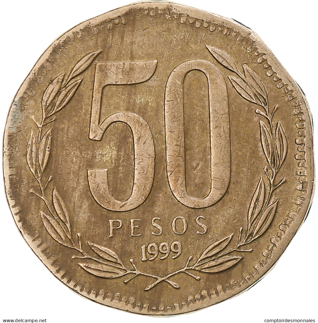 Chili, 50 Pesos, 1999 - Chile