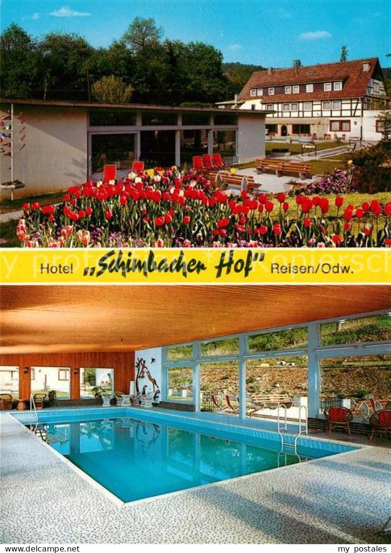 73323308 Schimbach Reisen Hotel Restaurant Schimbacher Hof Hallenbad  - Autres & Non Classés