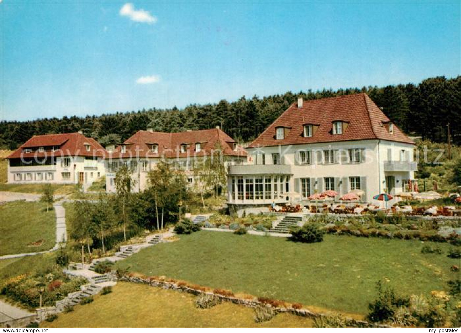 73323267 Bad Mergentheim Kurhotel Cafe Am Hexenkreuz Bad Mergentheim - Bad Mergentheim