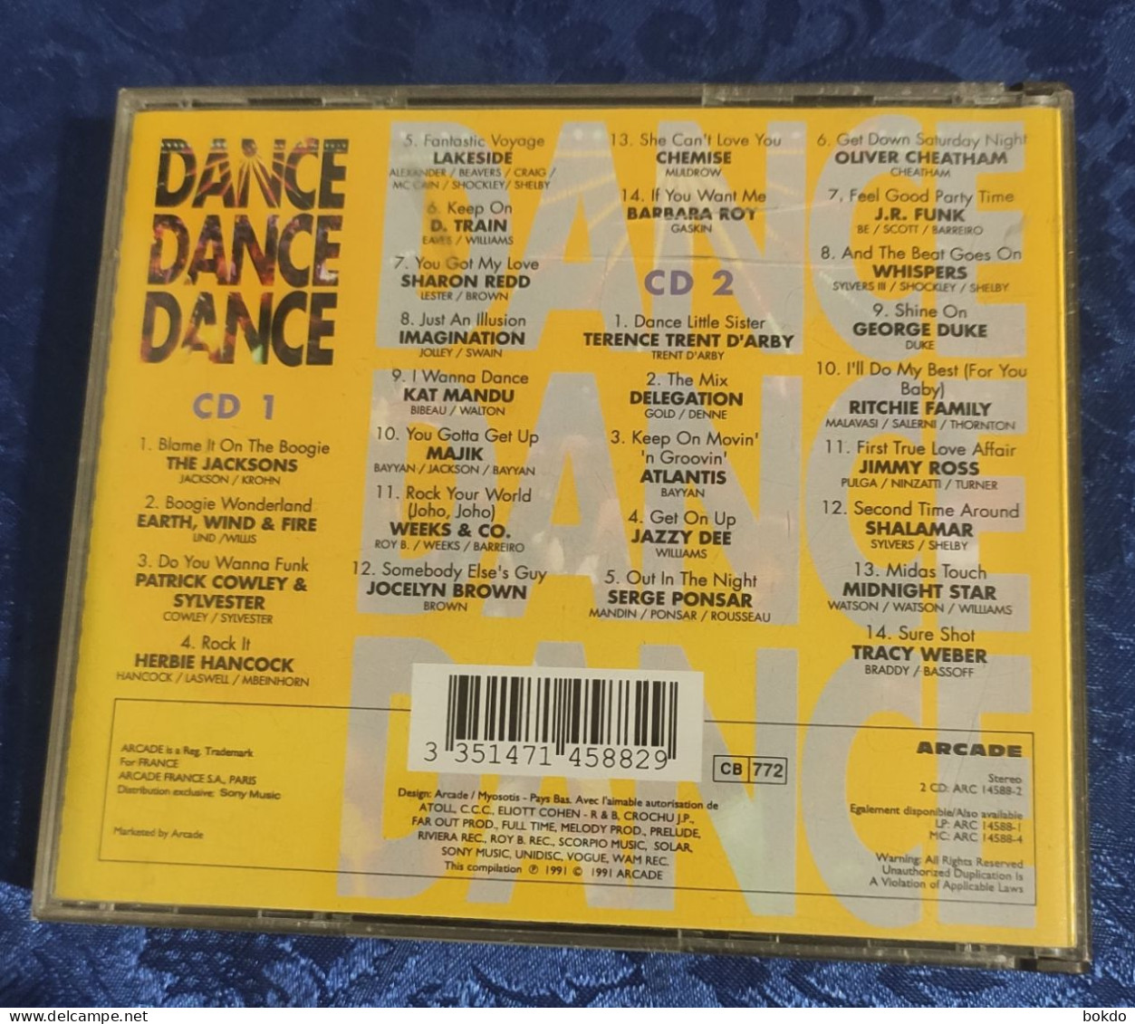 Dance Dance Dance - Jacksons - Ritchie Family - Etc - Otros - Canción Inglesa