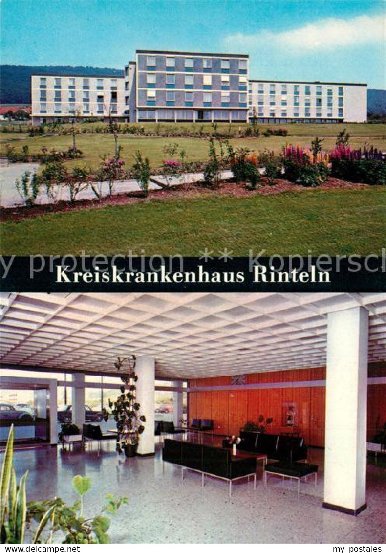 73323172 Rinteln Kreiskrankenhaus Eingangshalle Rinteln - Rinteln