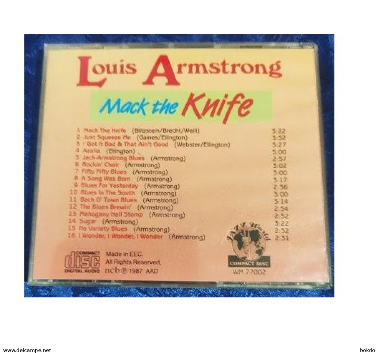 Louis Aremstrong - Mack The Knife - Jazz