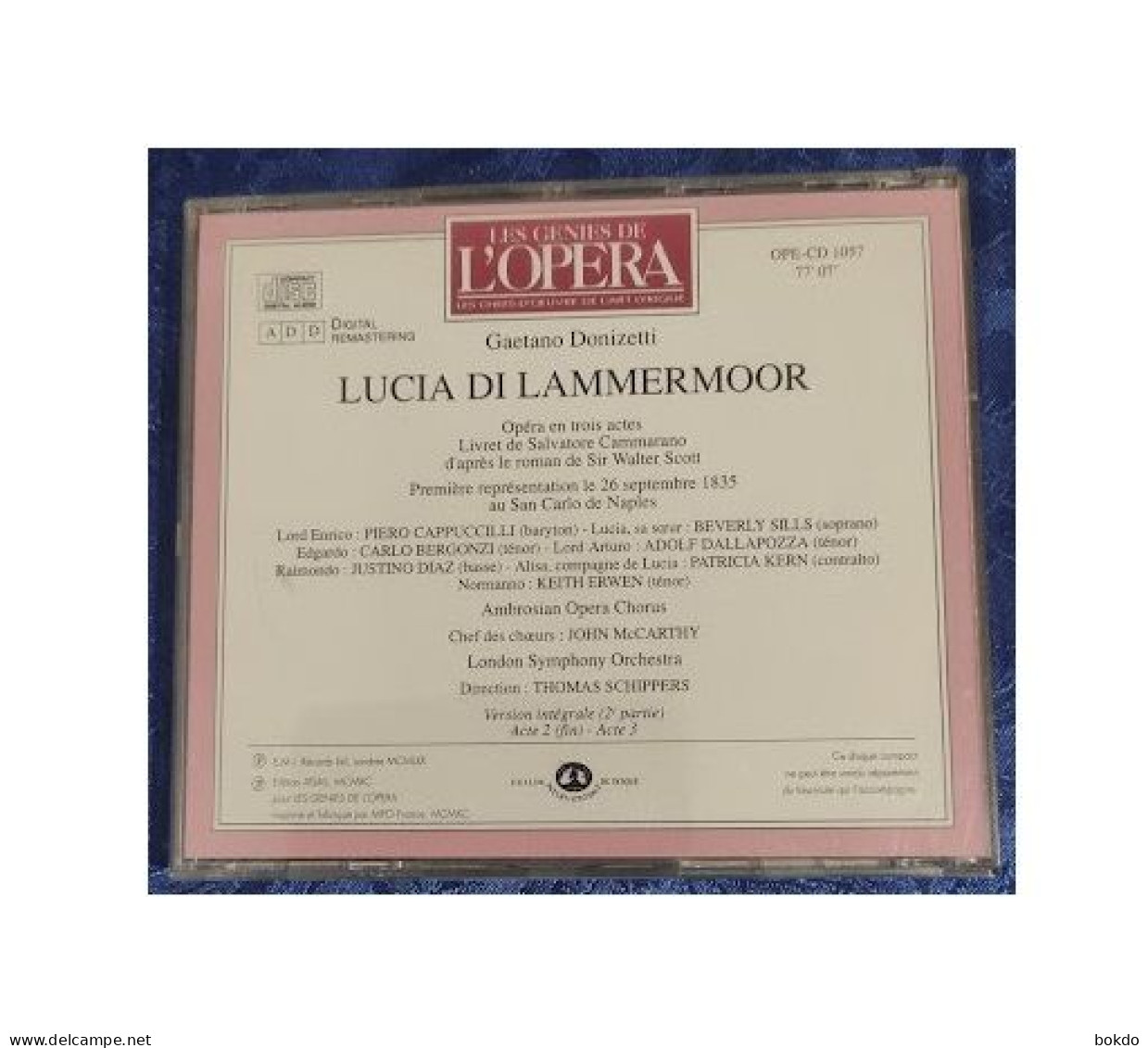 Les Génies De L'opéra - Donizetti - Lucia Di Lammermoor - Classical