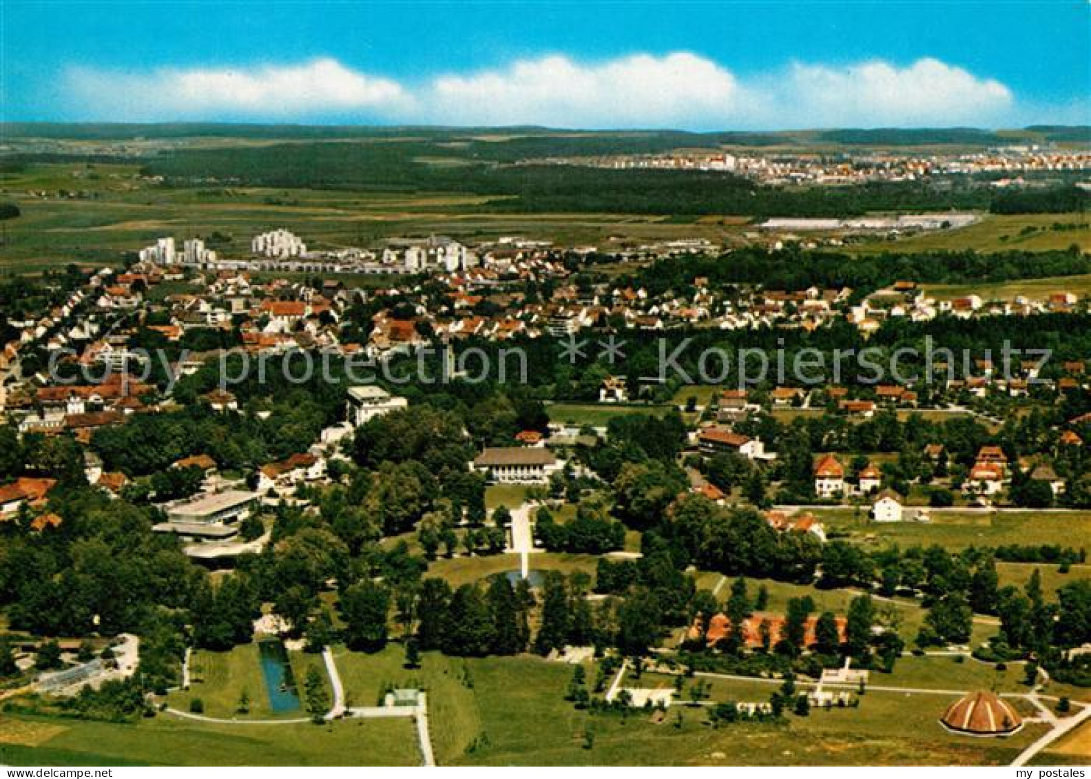 73322887 Bad Duerrheim Fliegeraufnahme Mit Kurklinik Sonnenbuehl Bad Duerrheim - Bad Dürrheim