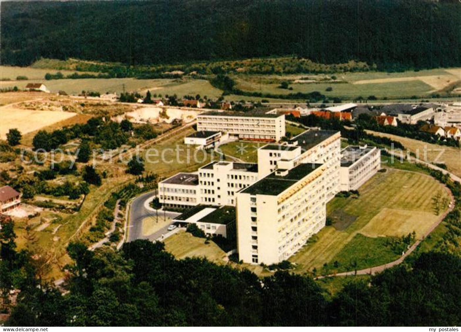 73322213 Hersfeld Bad Fliegeraufnahme Kreiskrankenhaus Hersfeld Bad - Bad Hersfeld