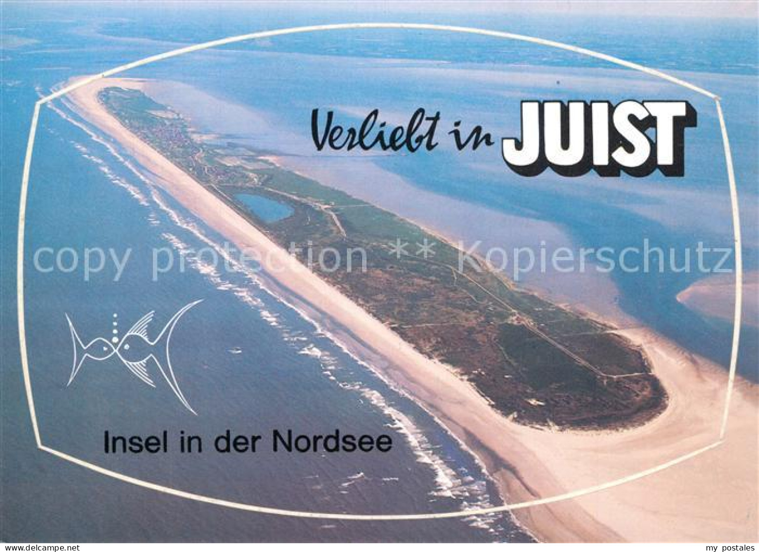 73322206 Juist Nordseebad Fliegeraufnahme Juist Nordseebad - Juist