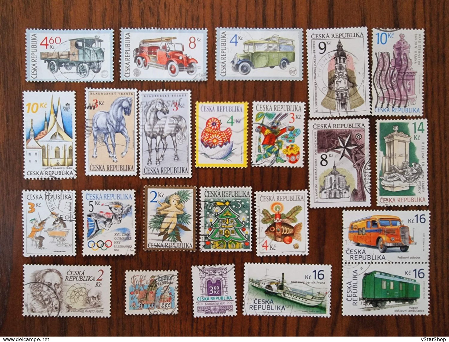 Czech Republic Stamp Lot - Used - Various Themes - Collections, Lots & Séries