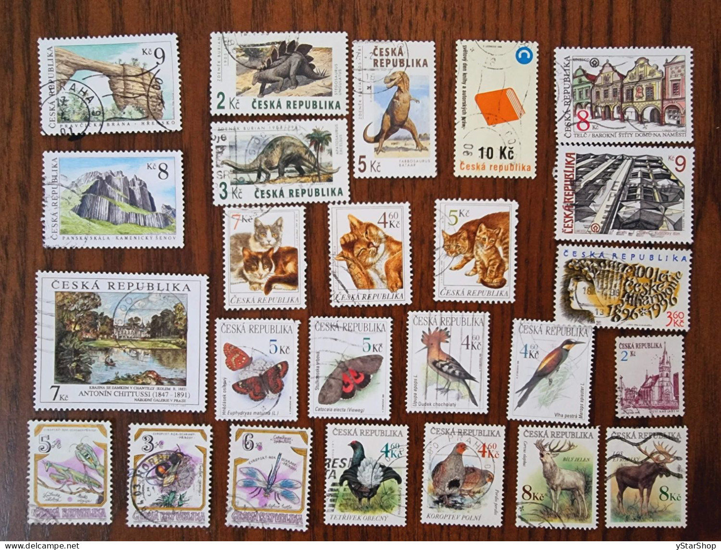 Czech Republic Stamp Lot - Used - Various Themes - Collezioni & Lotti