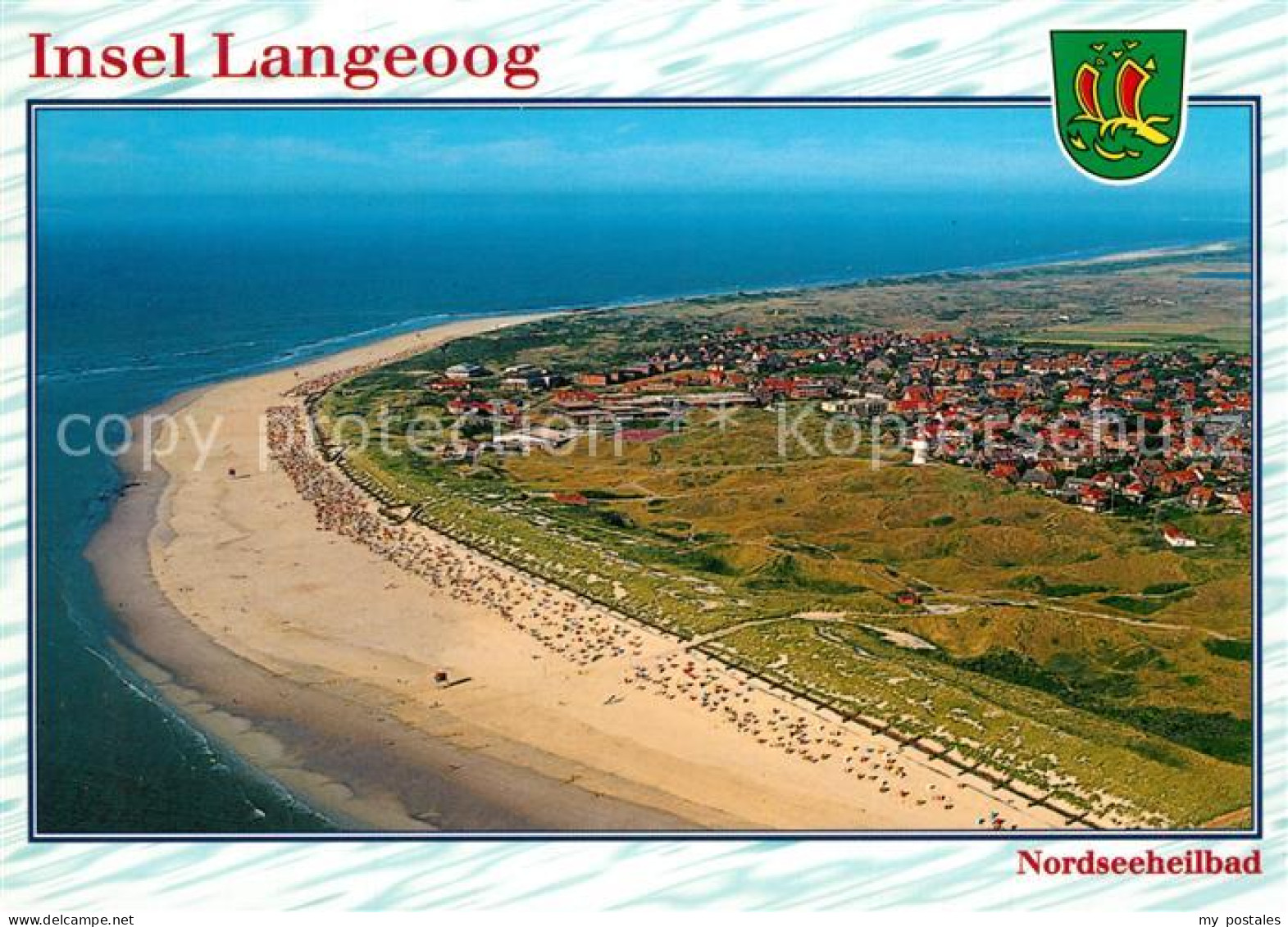 73322163 Langeoog Nordseebad Fliegeraufnahme Langeoog Nordseebad - Langeoog