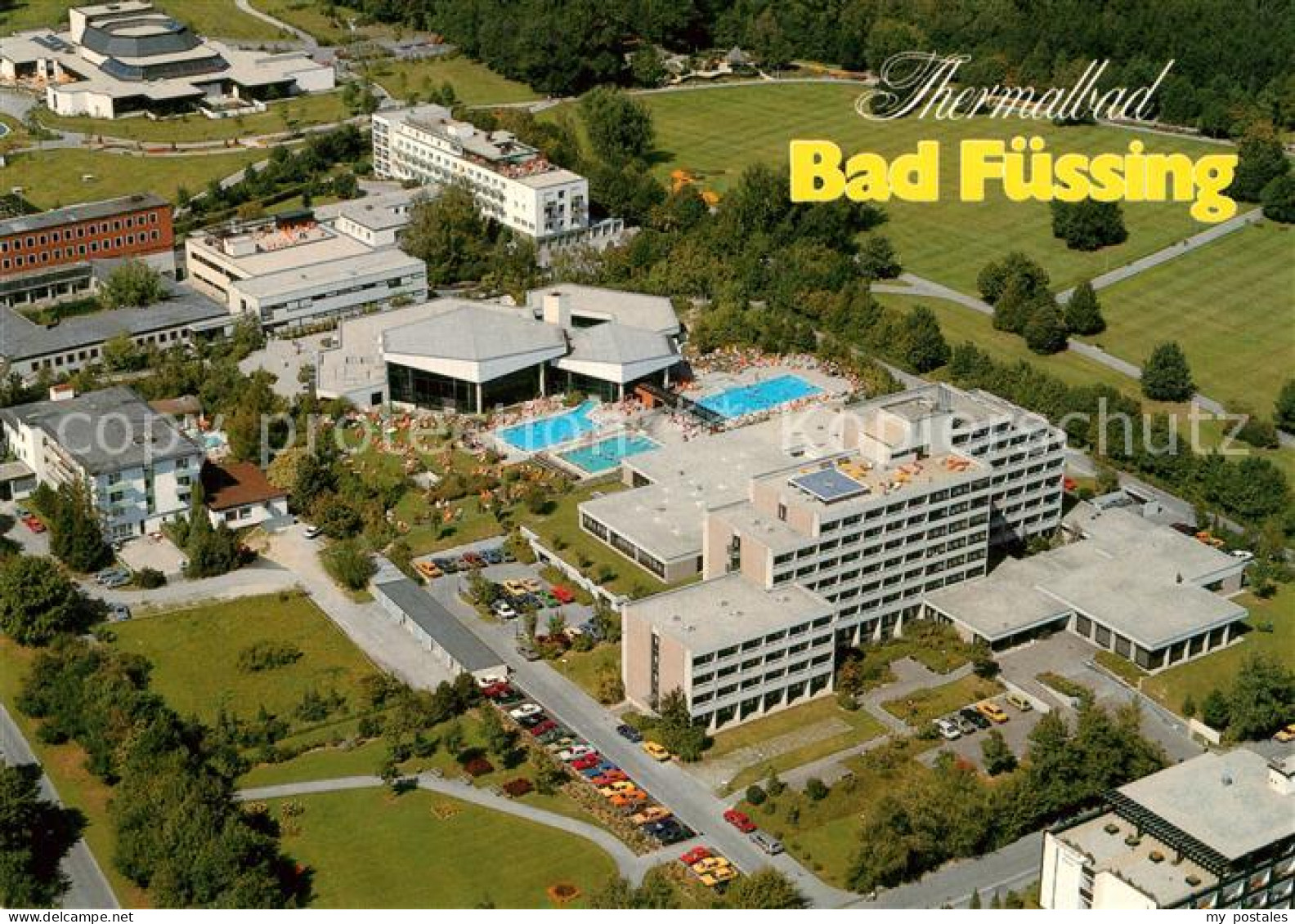 73321979 Bad Fuessing Fliegeraufnahme Klinik Niederbayern Bad Fuessing - Bad Fuessing