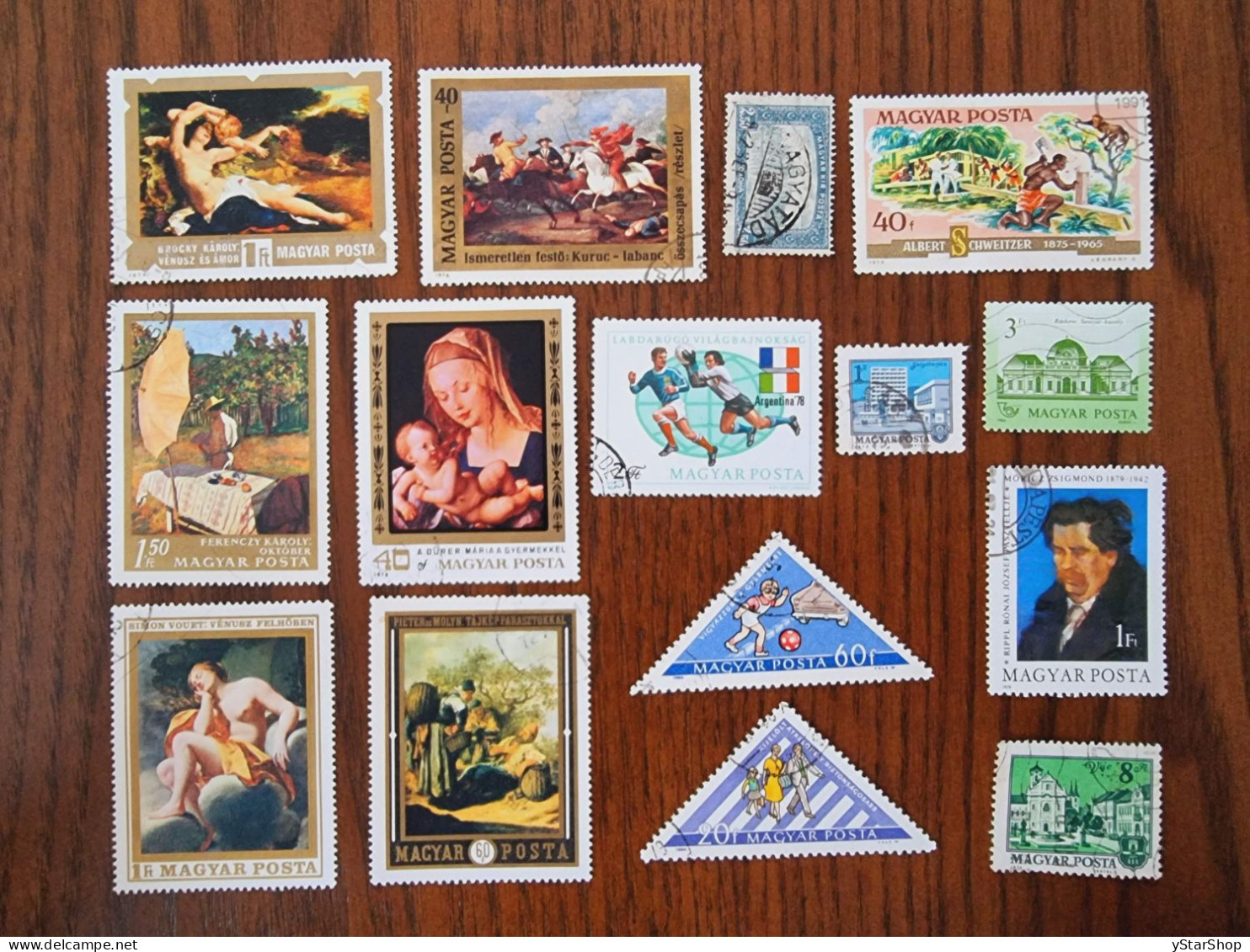 Hungary (Magyar Posta) Stamp Lot - Used - Various Themes - Collections