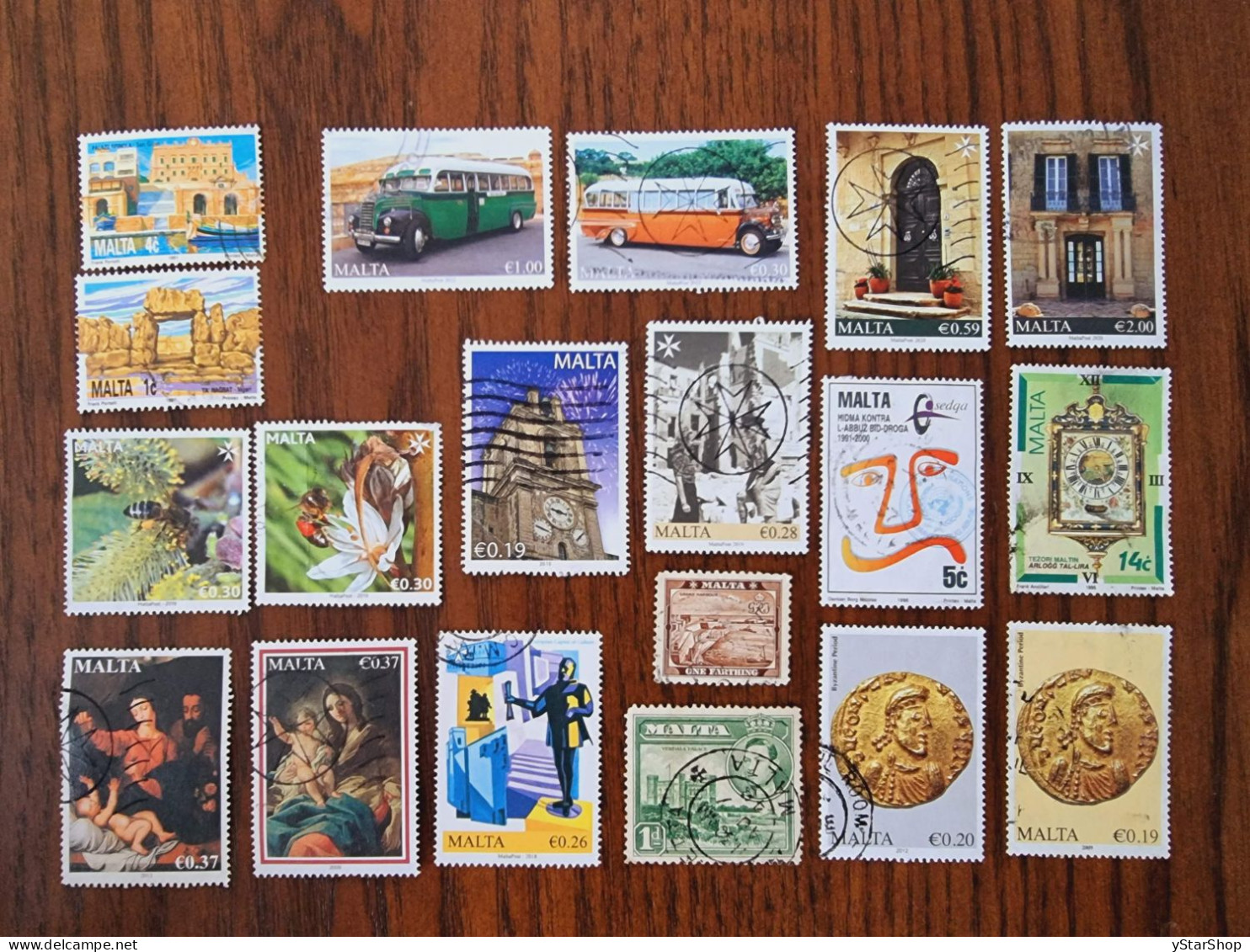 Malta Stamp Lot - Used - Various Themes - Malta