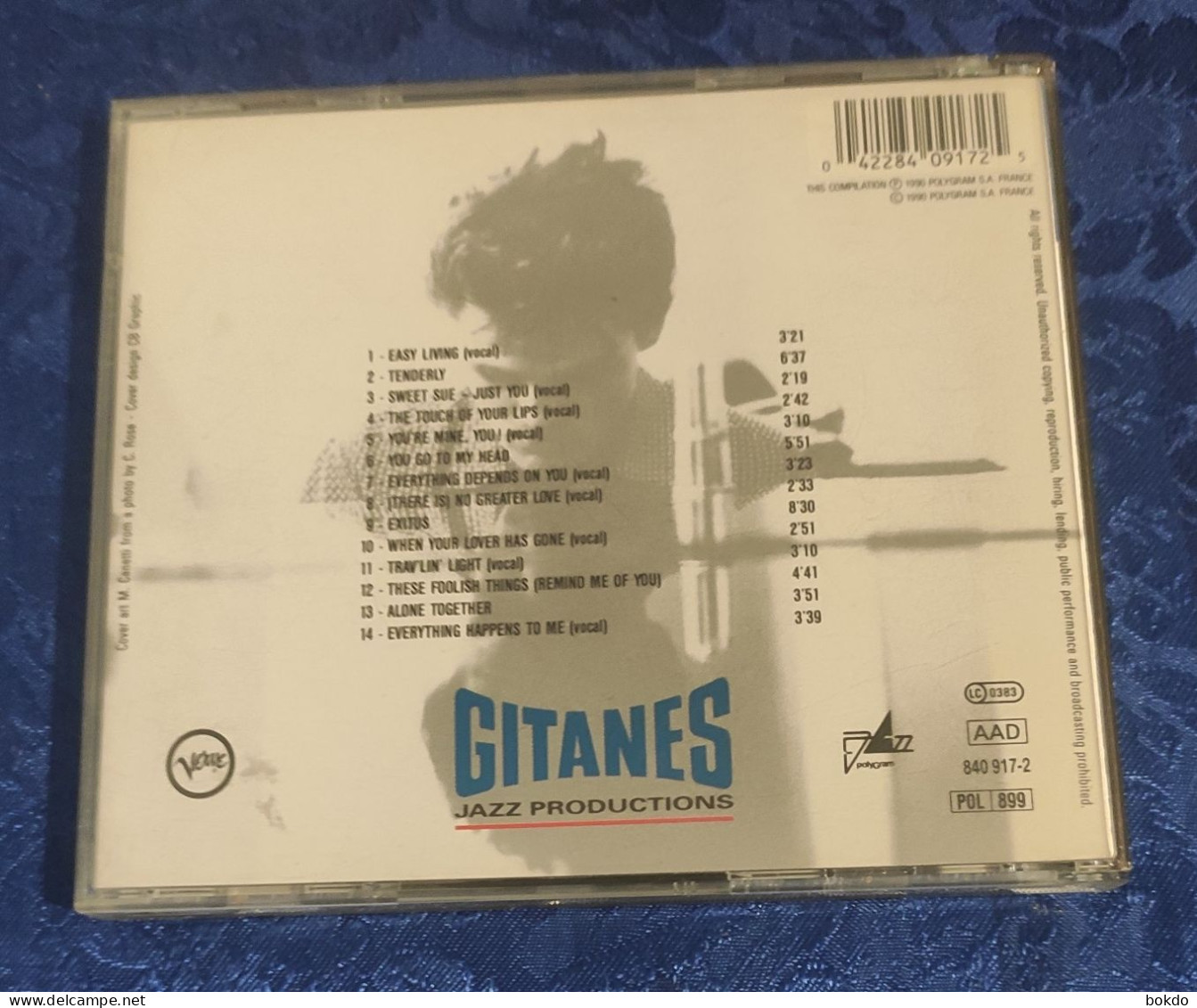 CHET BAKER - Gitanes - Jazz Productions - Otros - Canción Inglesa
