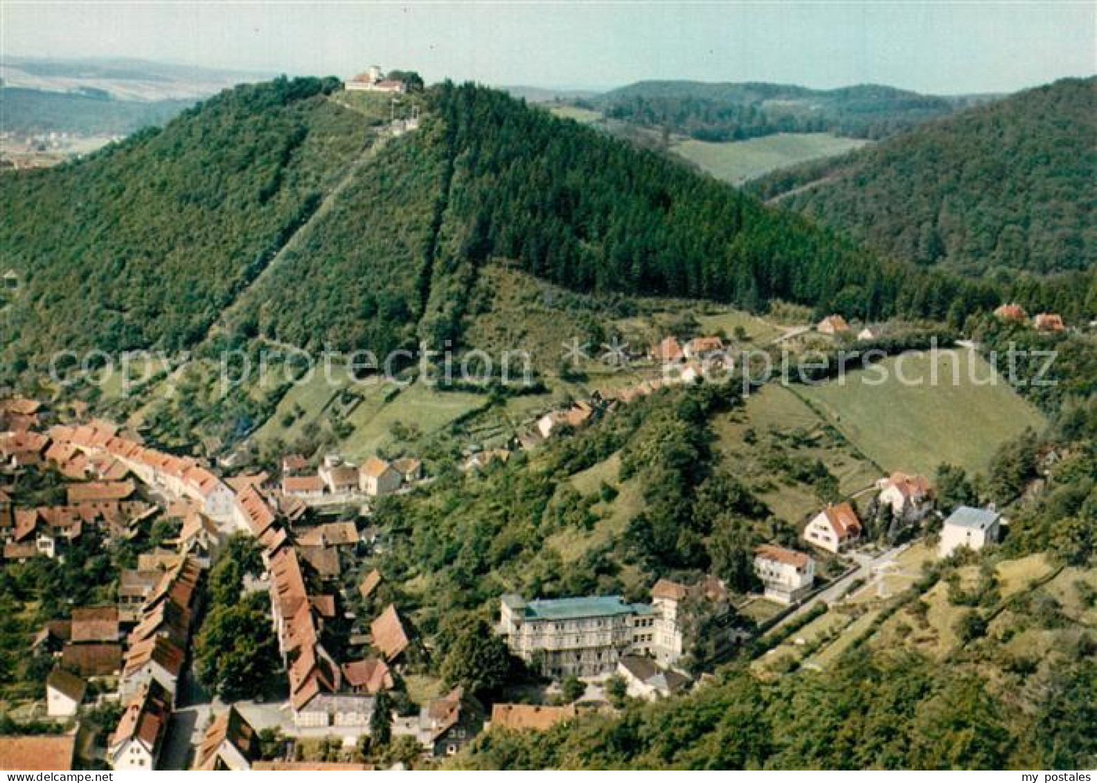 73321693 Bad Lauterberg Fliegeraufnahme Mit Hausberg Bad Lauterberg - Bad Lauterberg