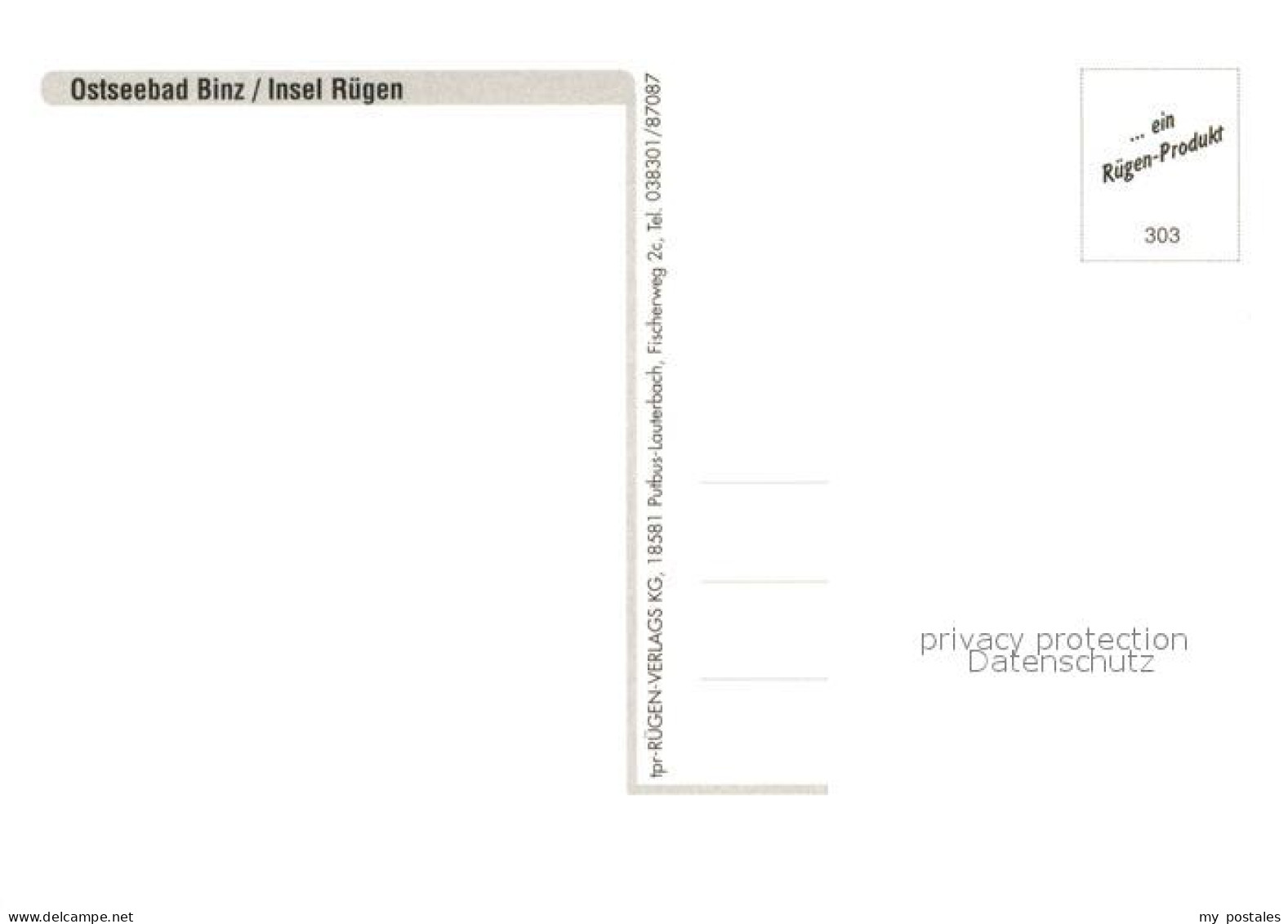 73321643 Binz Ruegen Fliegeraufnahme Binz Ruegen - Andere & Zonder Classificatie