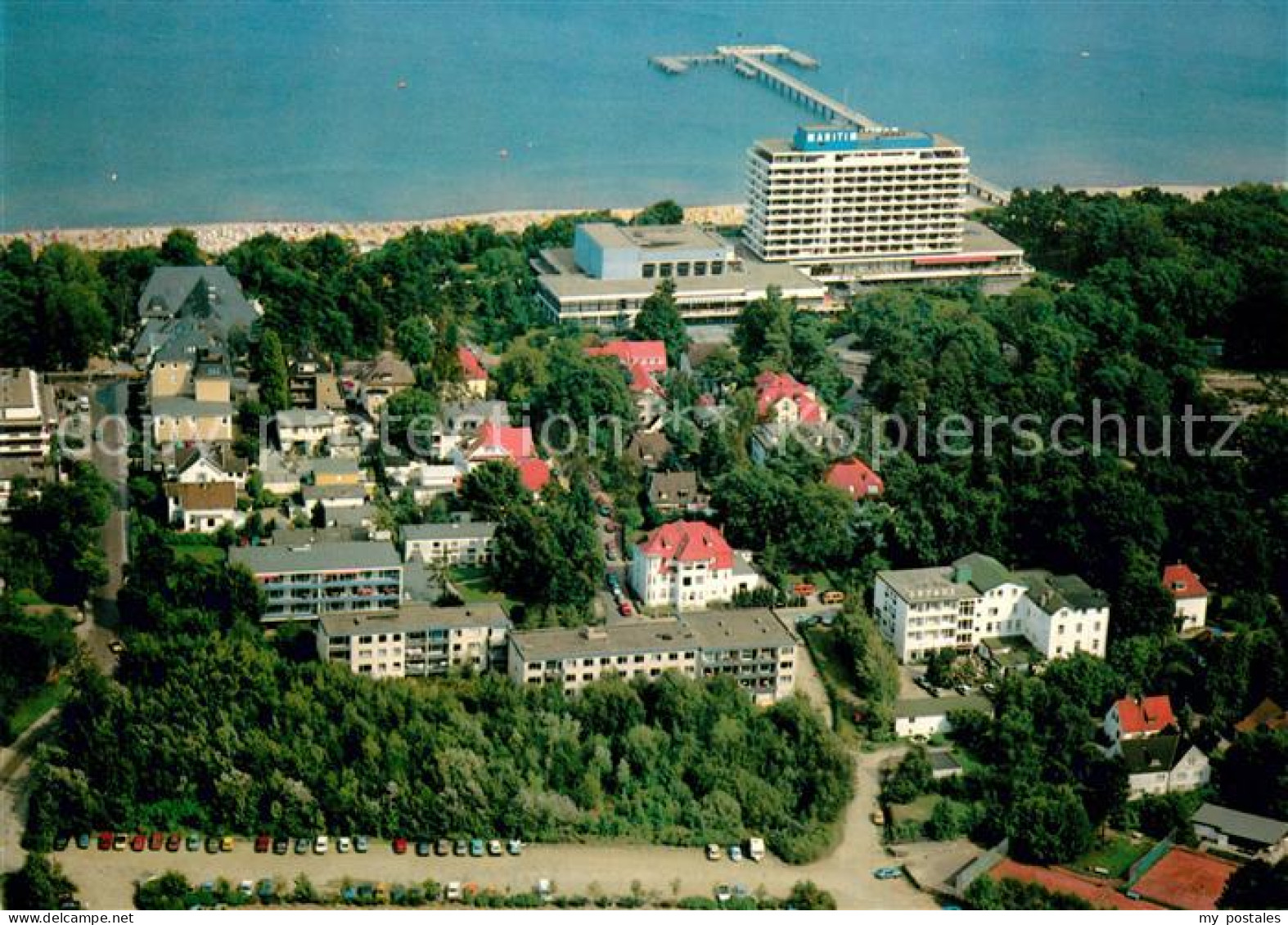 73321623 Timmendorfer Strand Fliegeraufnahme Mit Hotel Maritim Timmendorfer Stra - Timmendorfer Strand