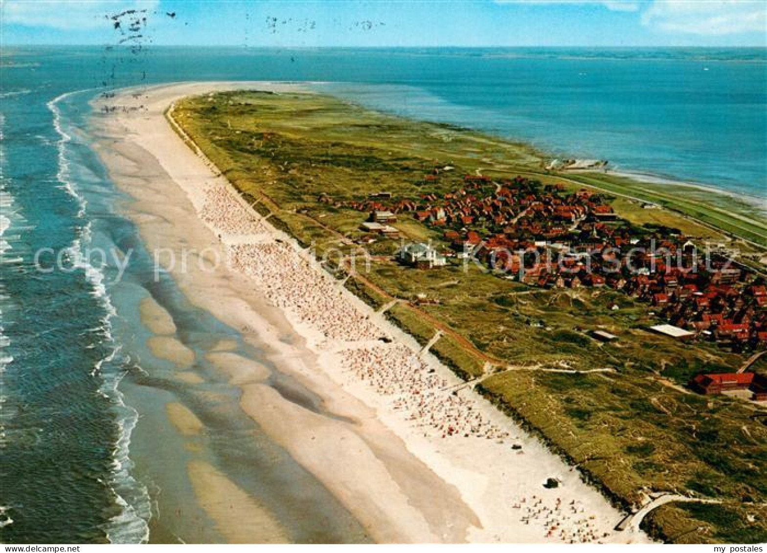 73321612 Insel Juist Fliegeraufnahme Insel Juist - Norderney