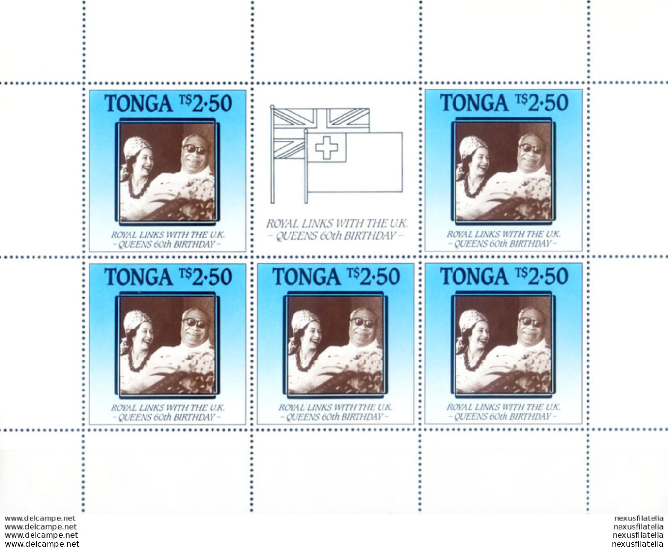 Legami Con La Gran Bretagna 1986. - Tonga (1970-...)