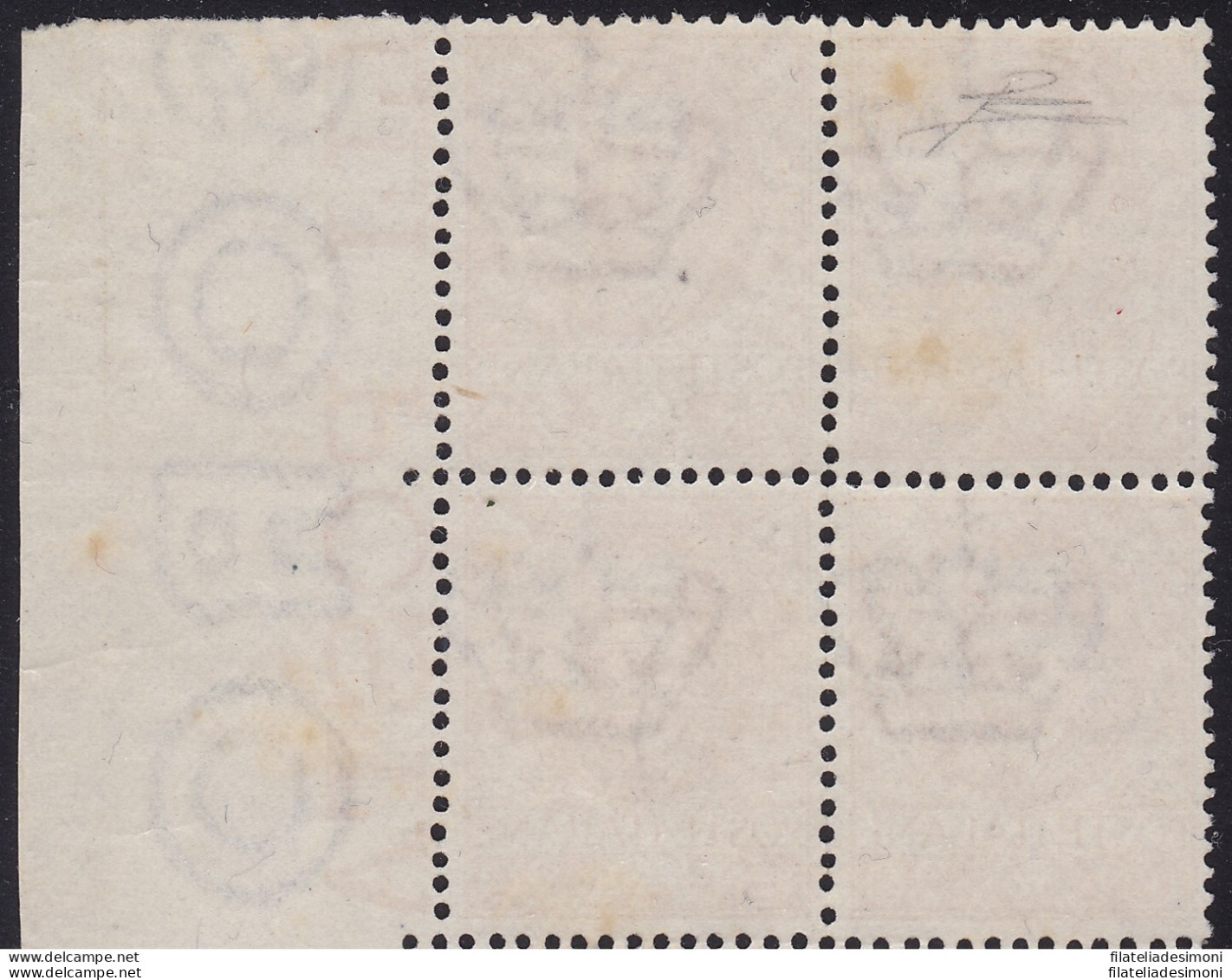 1901 REGNO D'ITALIA - N° 72 Floreale 20 Cent. Arancio MNH/** OTTIMA CENTRATURA Certificato Diena (fotocopia) - Other & Unclassified