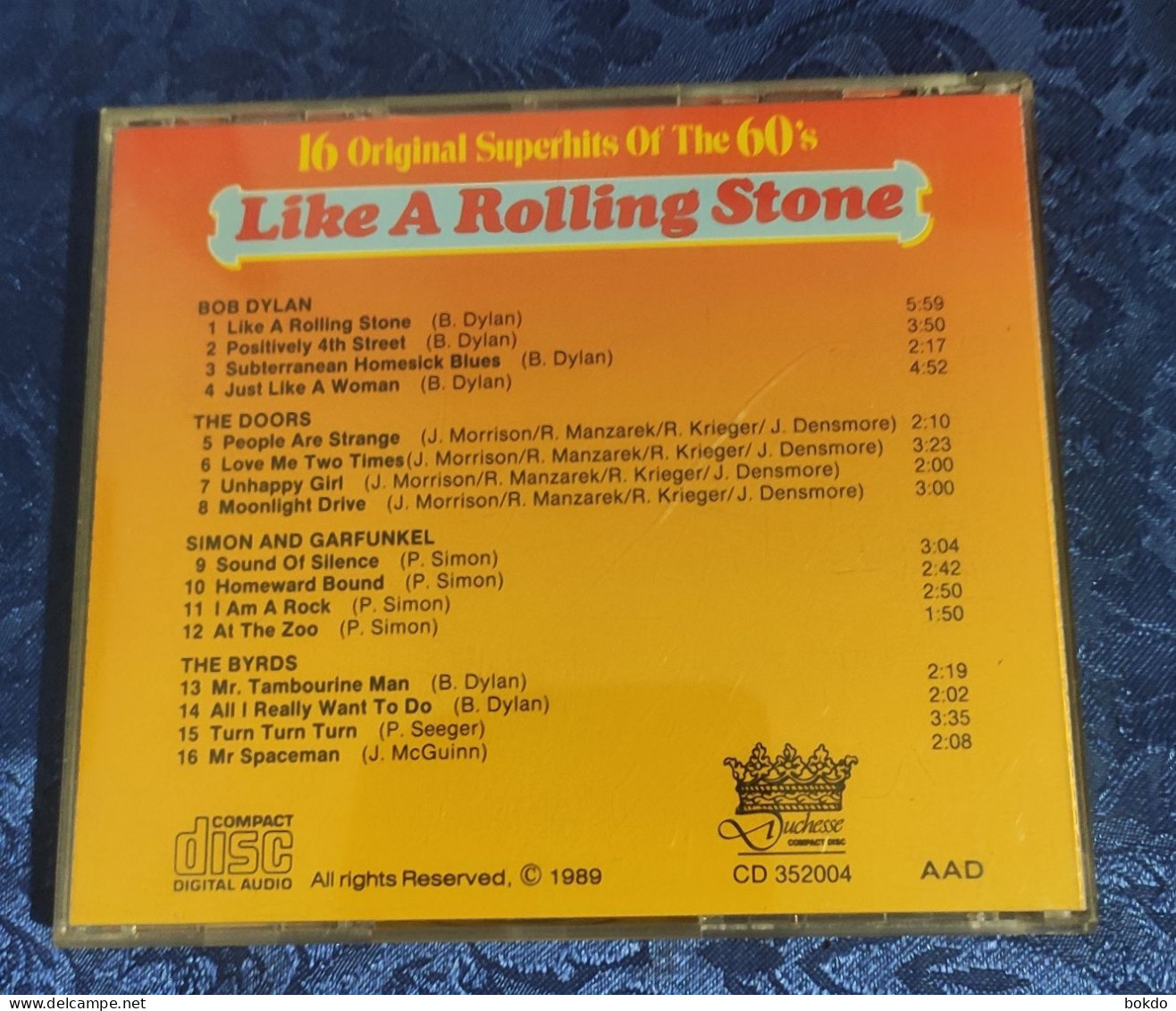 16 Original Superhits Of The 60'S - Like A Rolling Stone - Other - English Music