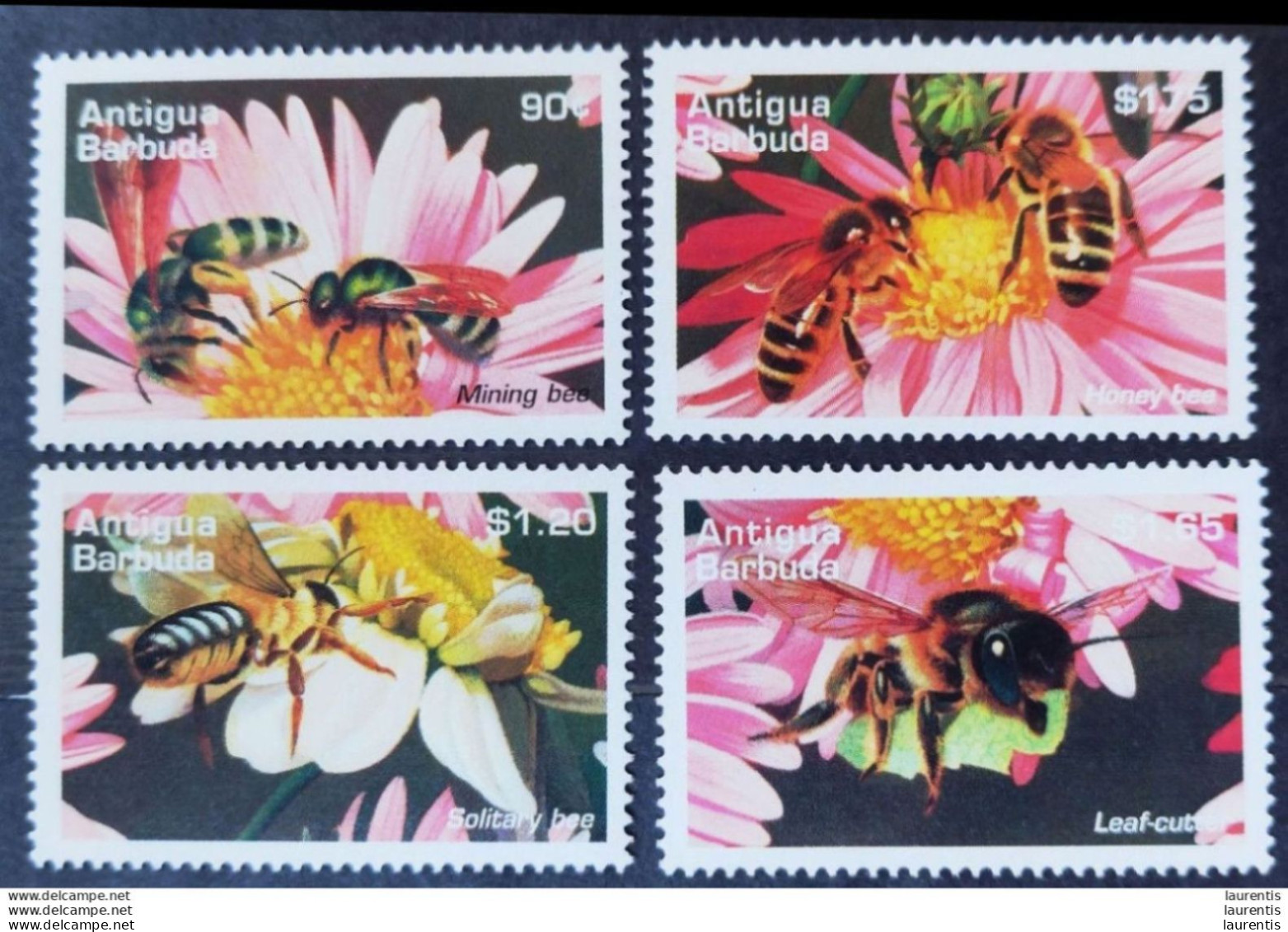 D7592  Antigua & Barbuda Yv 1905-08 MNH - 1,85 - Bienen