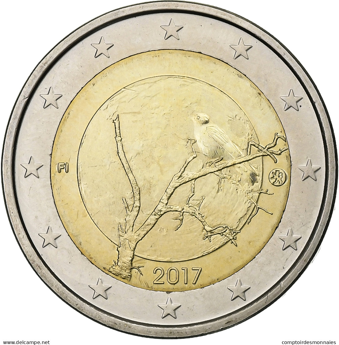 Finlande, 2 Euro, 2017, Vantaa, Bimétallique, SPL - Finnland