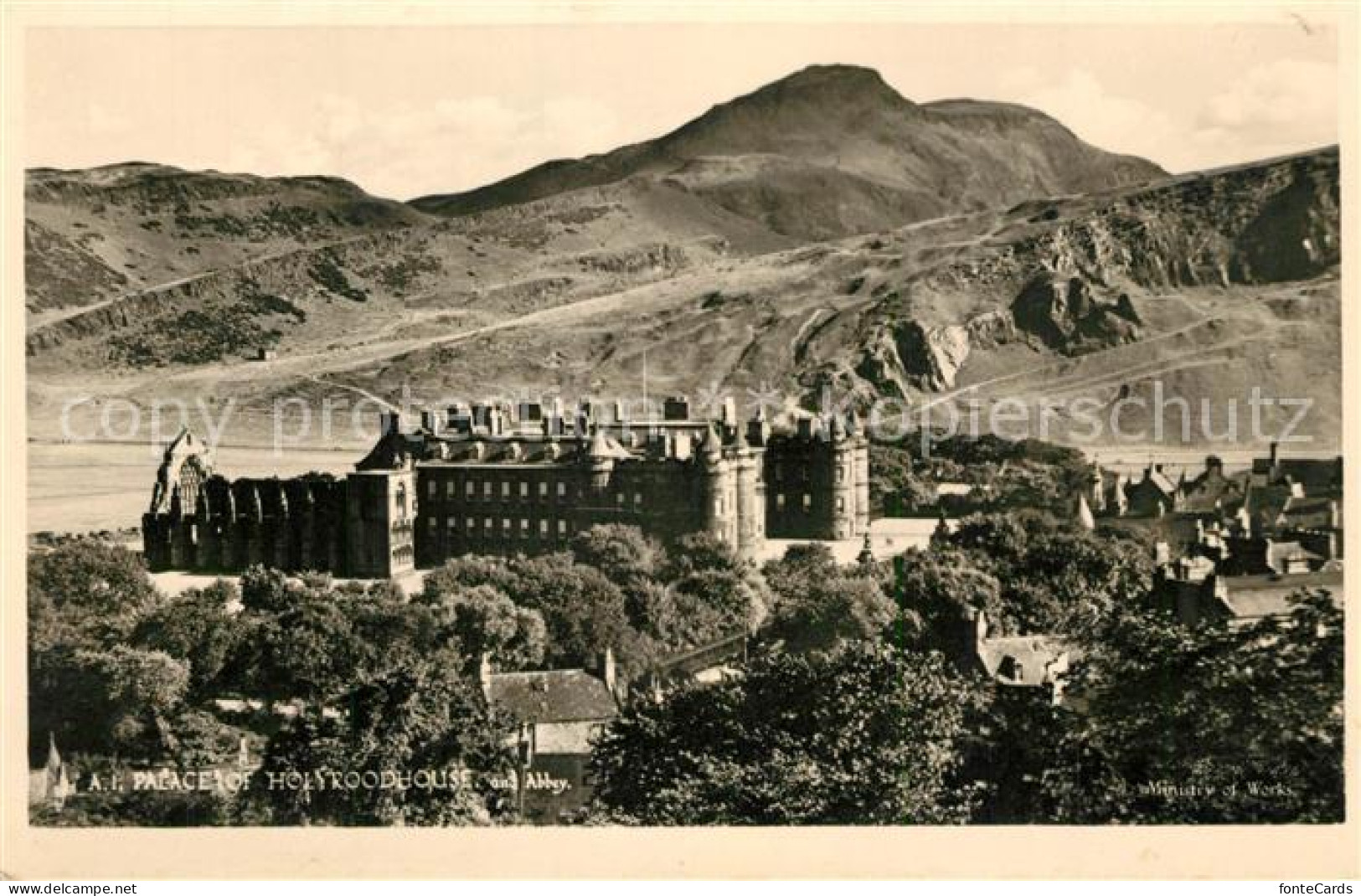 73281403 Edinburgh Palace Of Holyroodhouse And Abbey Edinburgh - Other & Unclassified