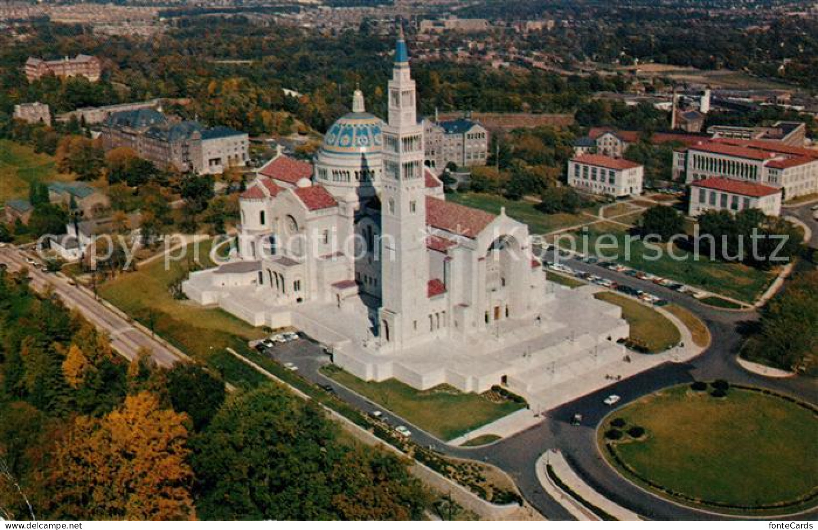 73277606 Washington DC Fliegeraufnahme National Shrine Washington DC - Washington DC