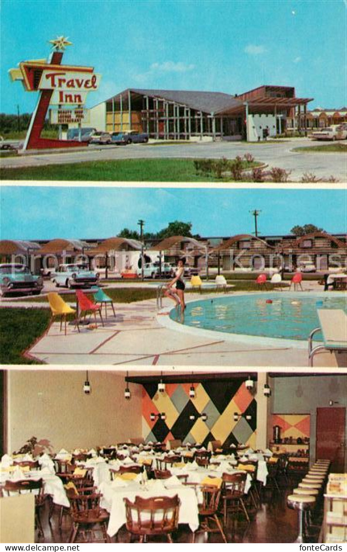73277558 Meridian_Mississippi Hotel Trave Inn Pool Restaurant - Autres & Non Classés