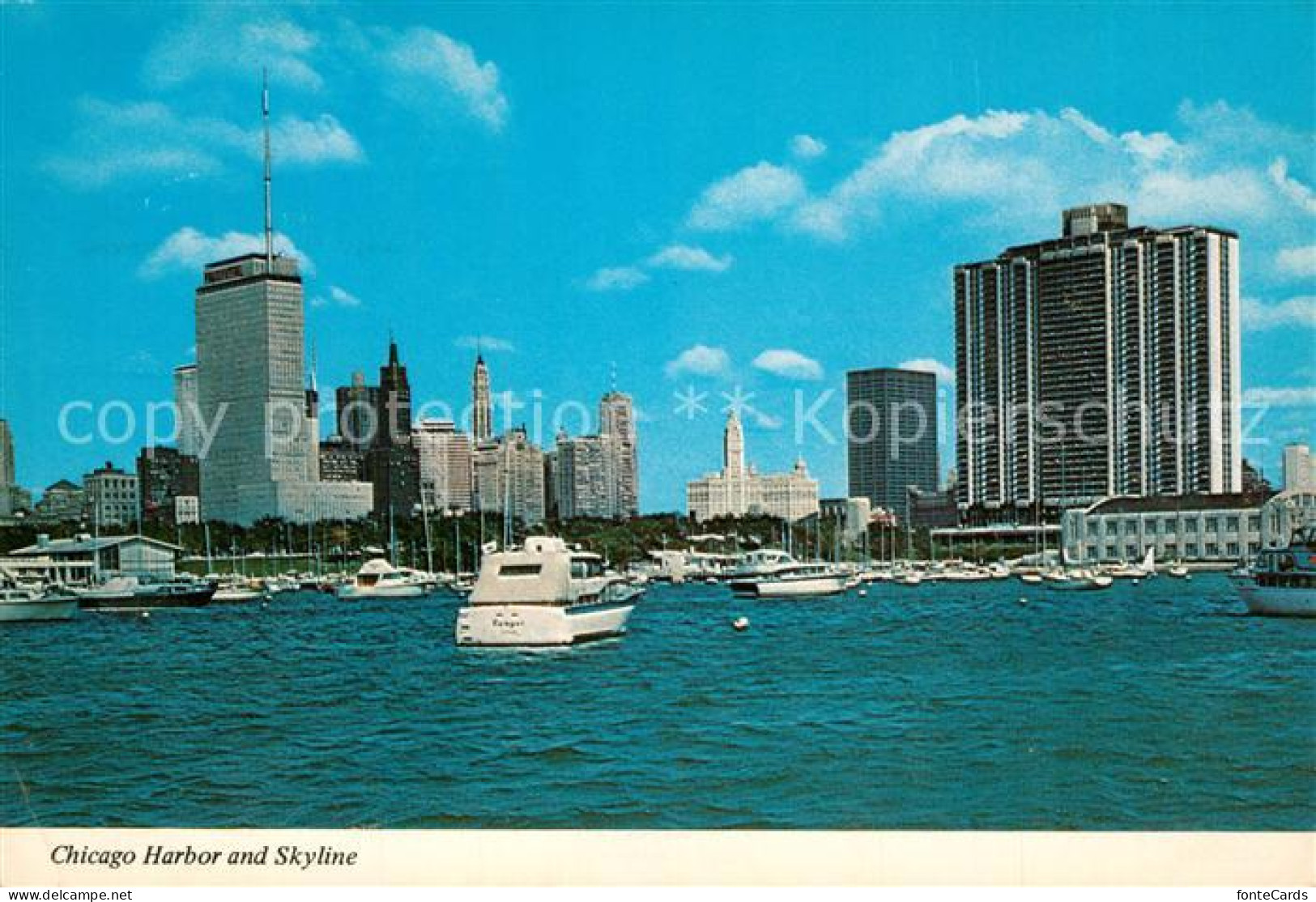 73259124 Chicago_Illinois Harbor Skyline - Sonstige & Ohne Zuordnung