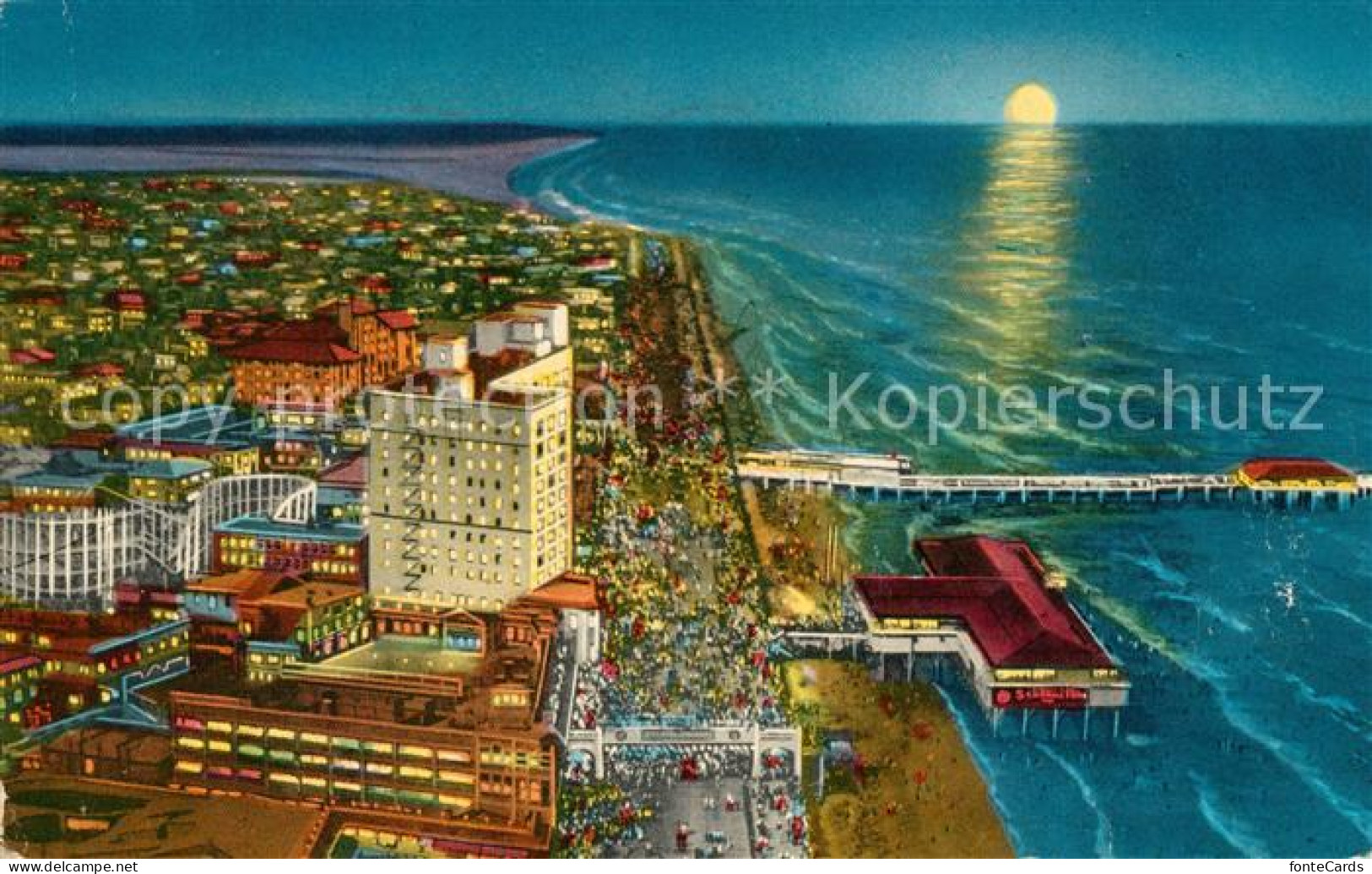 73257912 Galveston_Texas Strand - Sonstige & Ohne Zuordnung