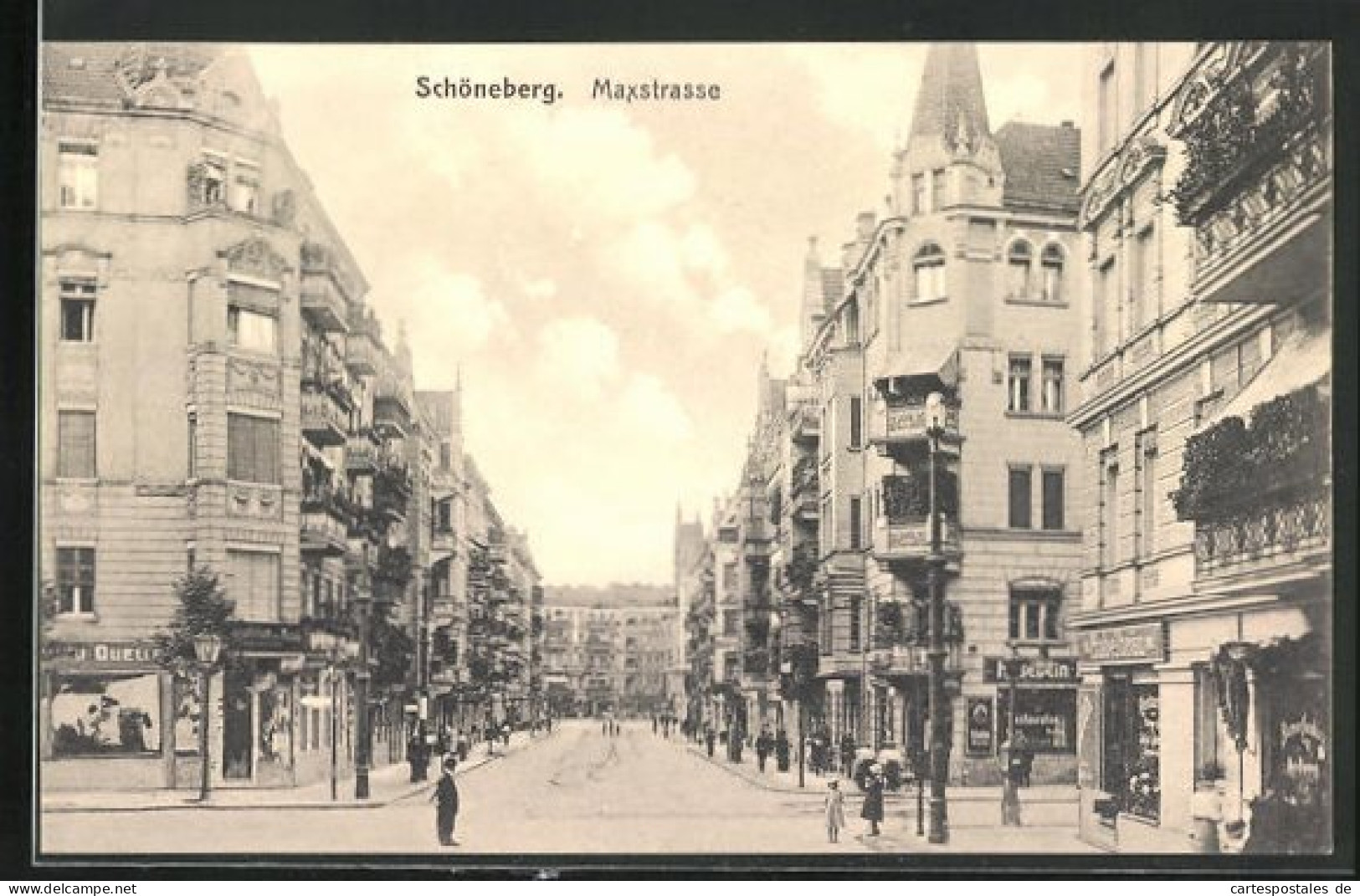 AK Berlin-Schöneberg, Partie An Der Maxstrasse  - Schöneberg