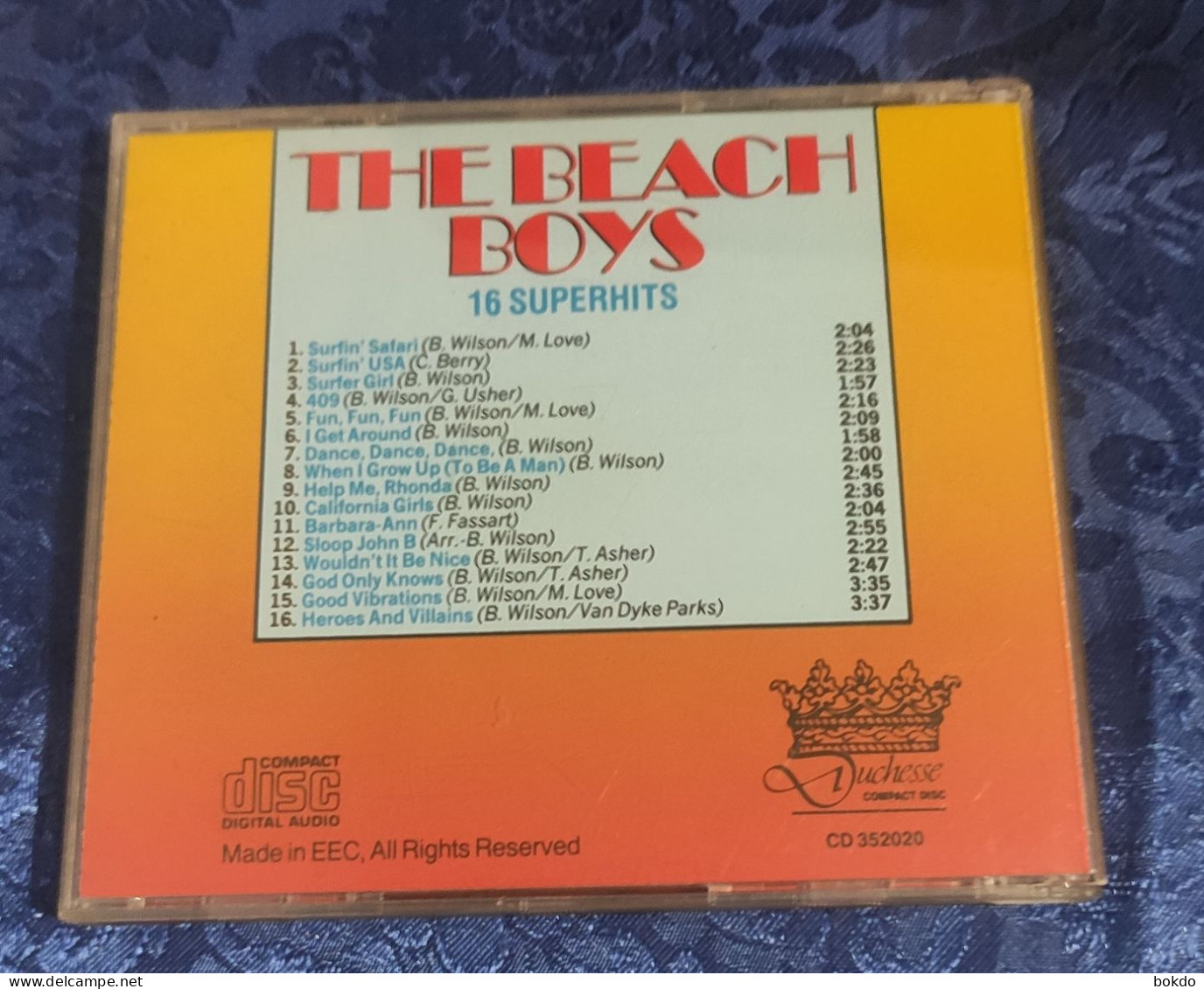 THE BEACH BOYS - 16 Superhits - Autres - Musique Anglaise