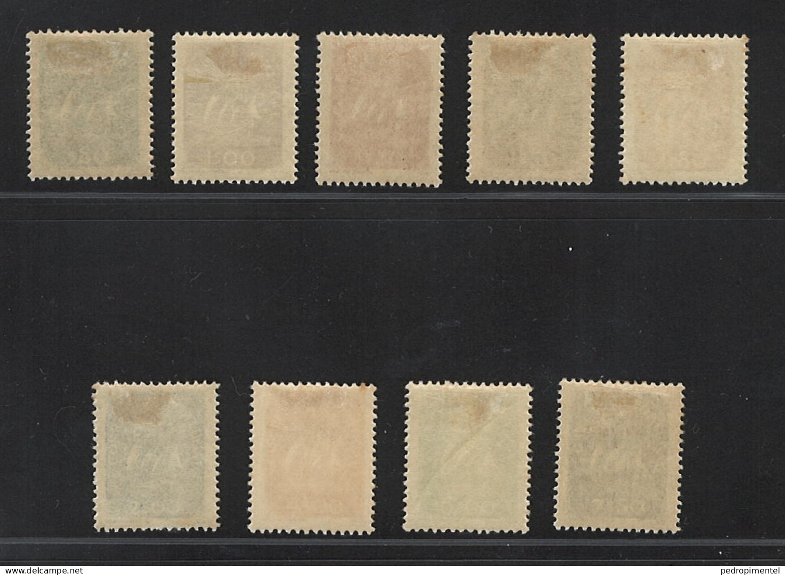 Portugal 1948-1949 "Caravelas" Condition MH OG Mundifil #696-704 - Unused Stamps
